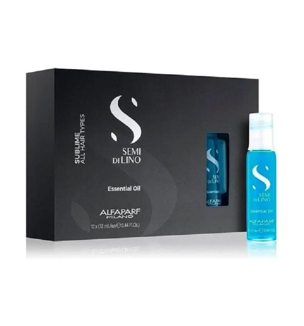 Ampolla Capilar Semi Di Lino Alfaparf Extra Brillo Suave-2