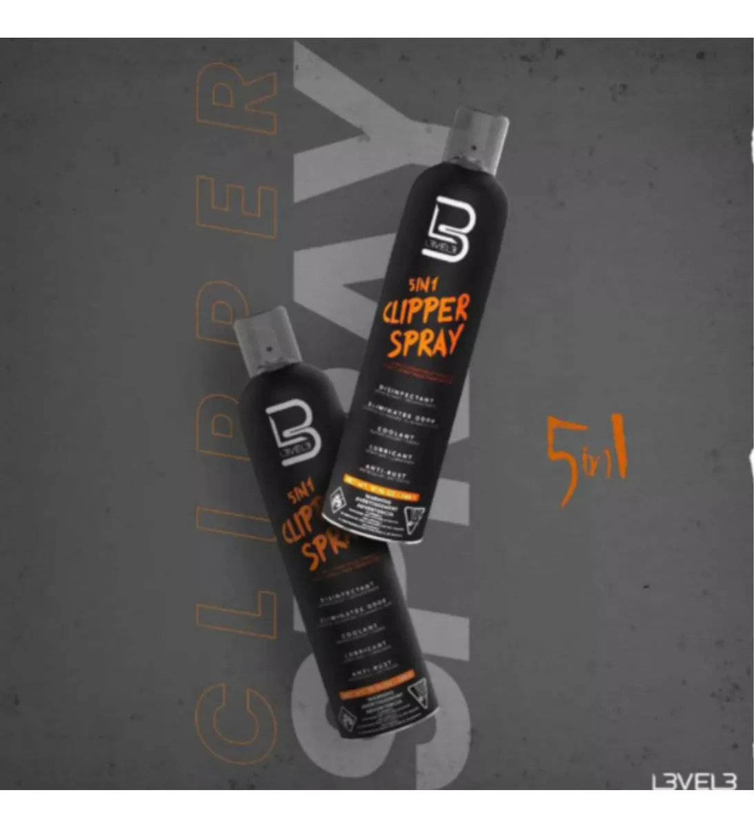 Spray Cool Care Clipper Cinco En Uno Level 3 Limpia Maquina-3