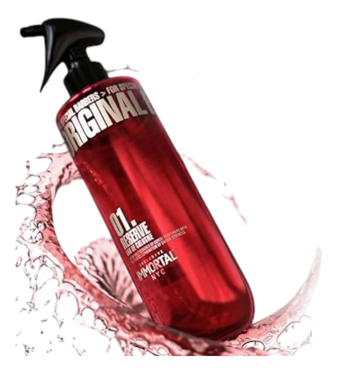 IMMORTAL 01 RESERVE COLOGNE 500ML AFTER SHAVE BARBERIA HOMBRE-2