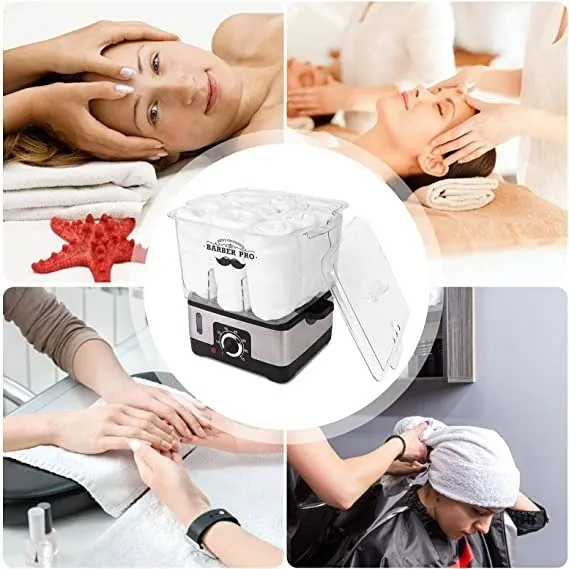 Calentador Esterilizador De Toalla Para Salon Barbería Vapor-3