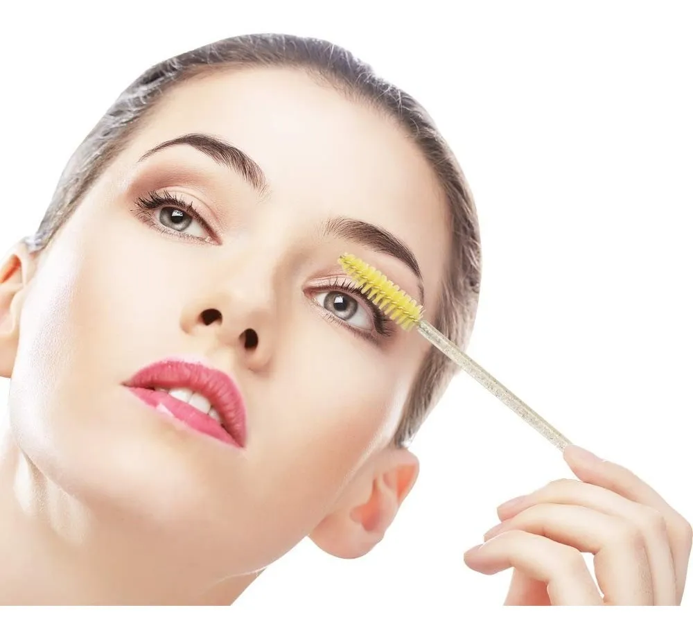 Cepillos Para Pestañas Y Cejas Desechables Aplicador 50pcs-2