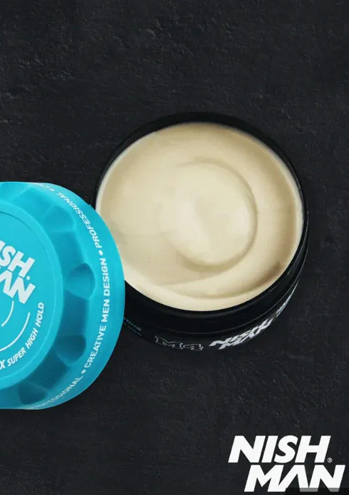 Cera Fijadora Cabello Nishman Cera Fijación Alta M4 100ml-4