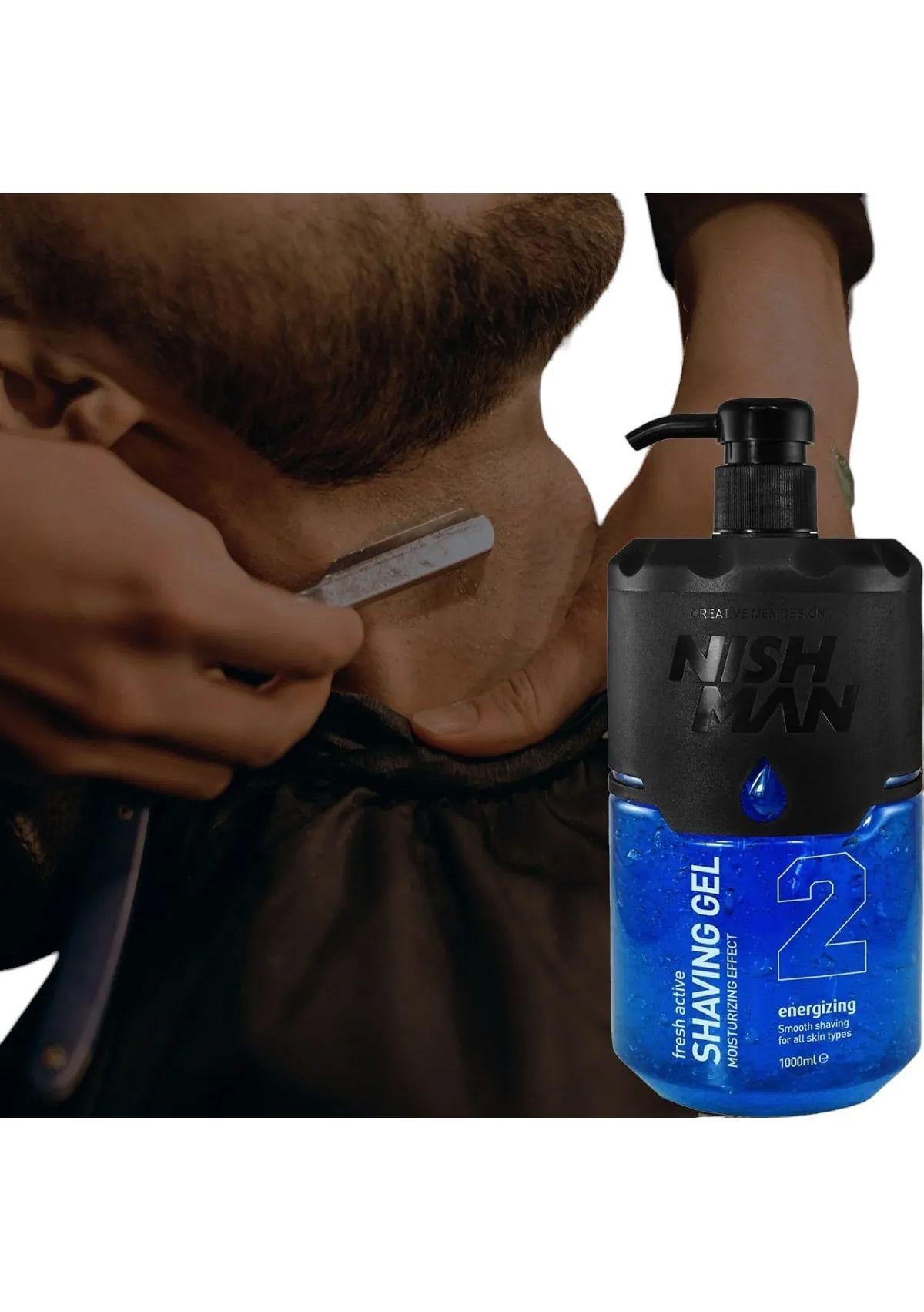 Shaving Gel Fresh Active Nº2 Energizing 1000ml Nishman-4