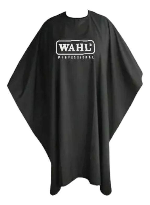 CAPAS  DE CORTE GRANDE CABELLO CUELLO AJUSTABLE BARBERIA  NEGRO WAHL-3
