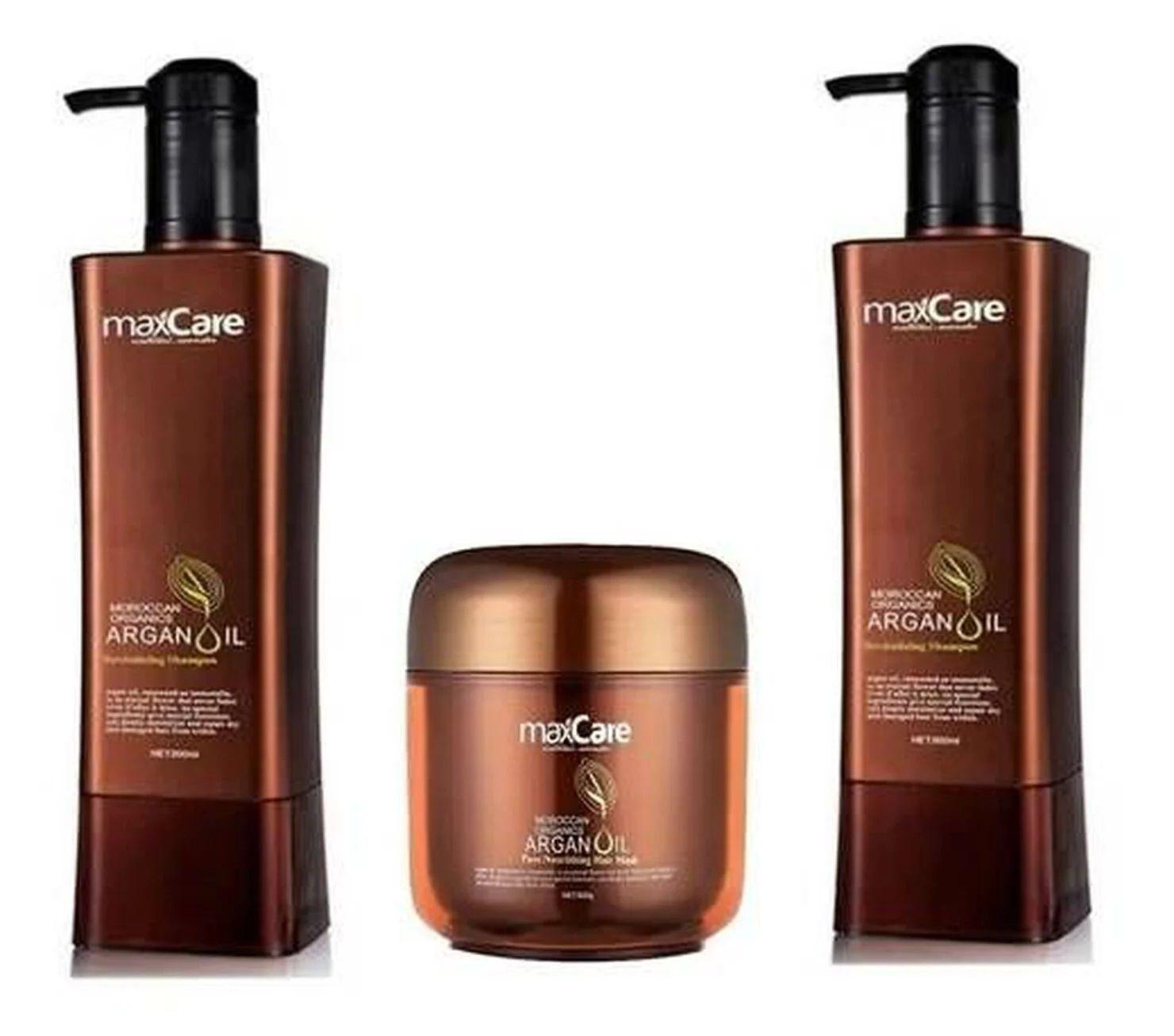 Pack Hidratante Revitalizante Shampoo + Acondicionaador + Aceite + Crema Max Care -3