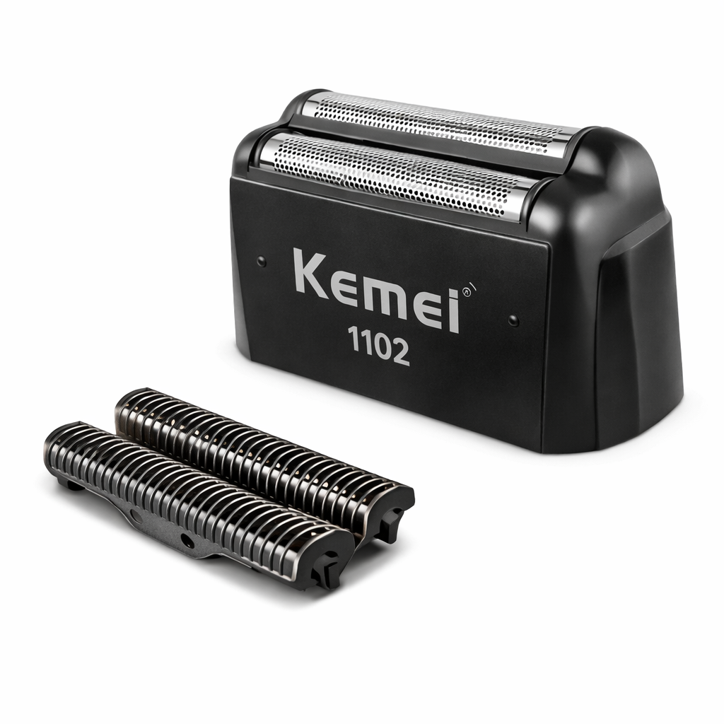 Cabezal Kemei 1102 Repuesto Cuchillas Corte Preciso Barbera-2