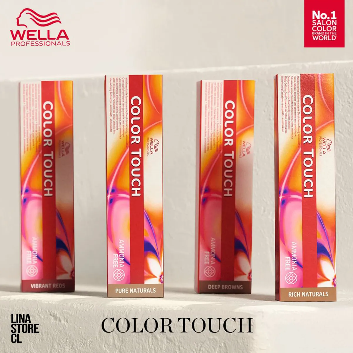 Tintura Semipermanente Color Touch + Emulsion 60ml Wella 5/4-2