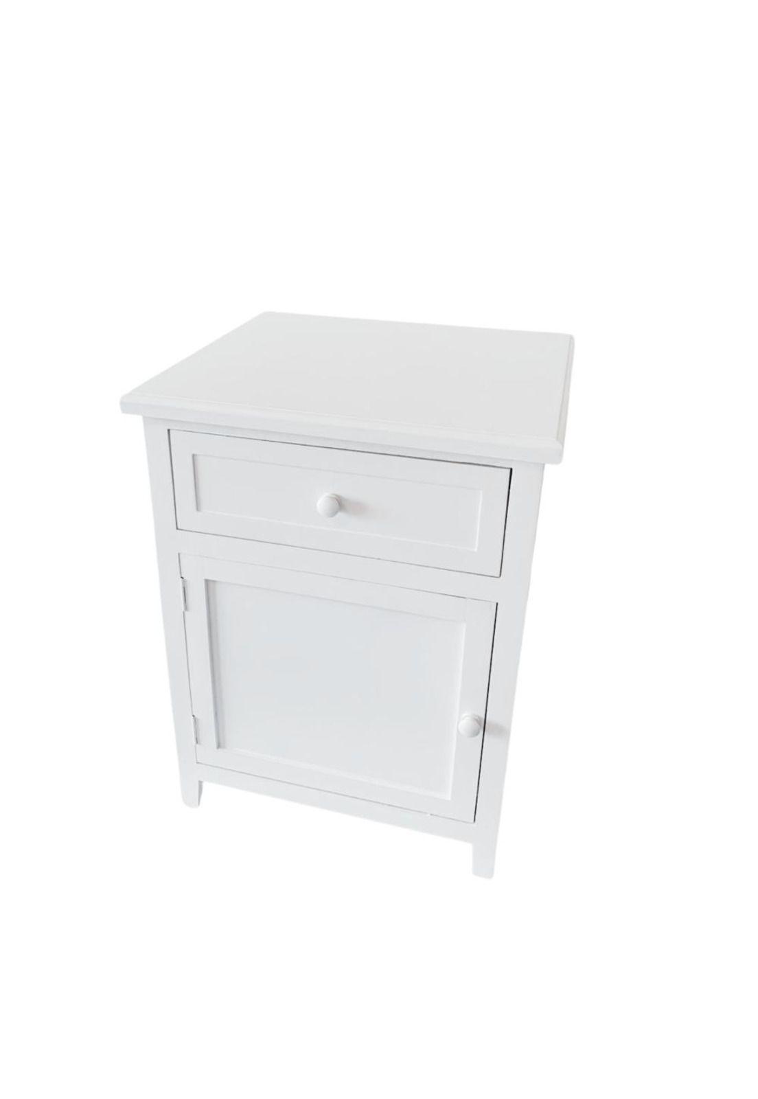 SET 2 VELADORES DORMITORIO RECCO CAJON PUERTA I+D BLANCO-3