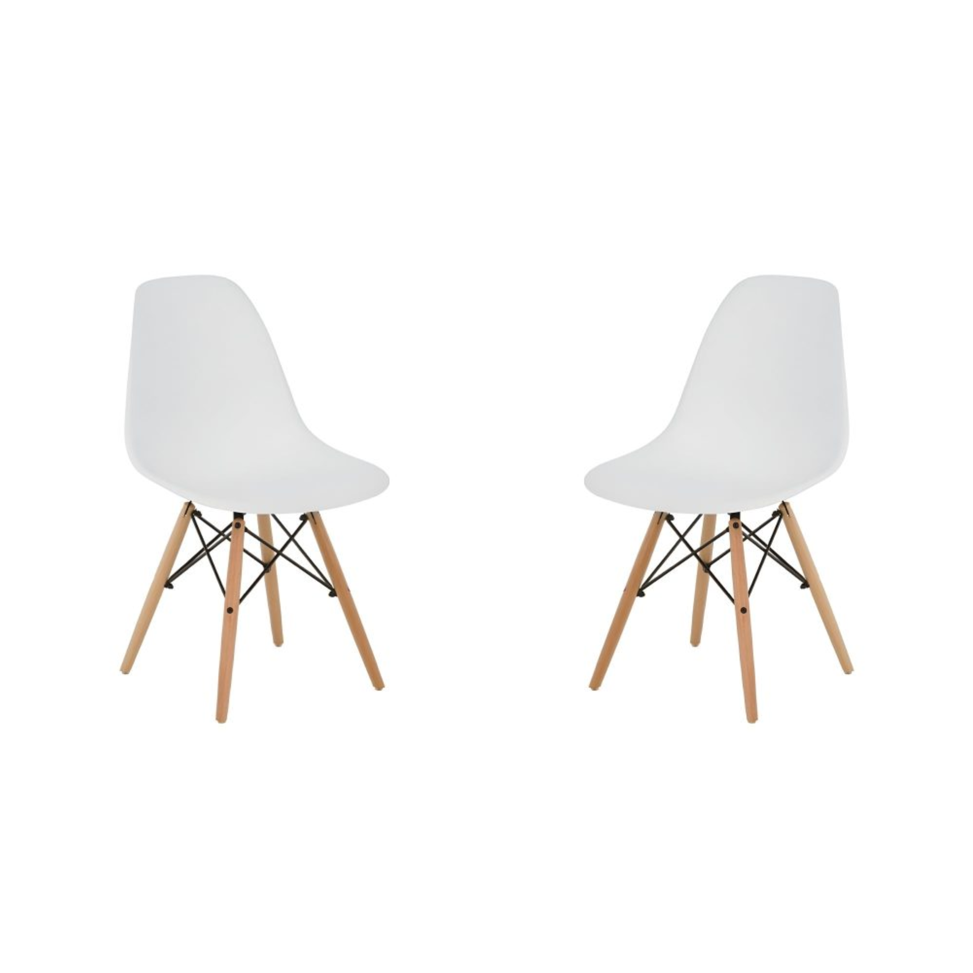 SET DE 2 SILLAS DE COMEDOR EAMES BLANCA-0