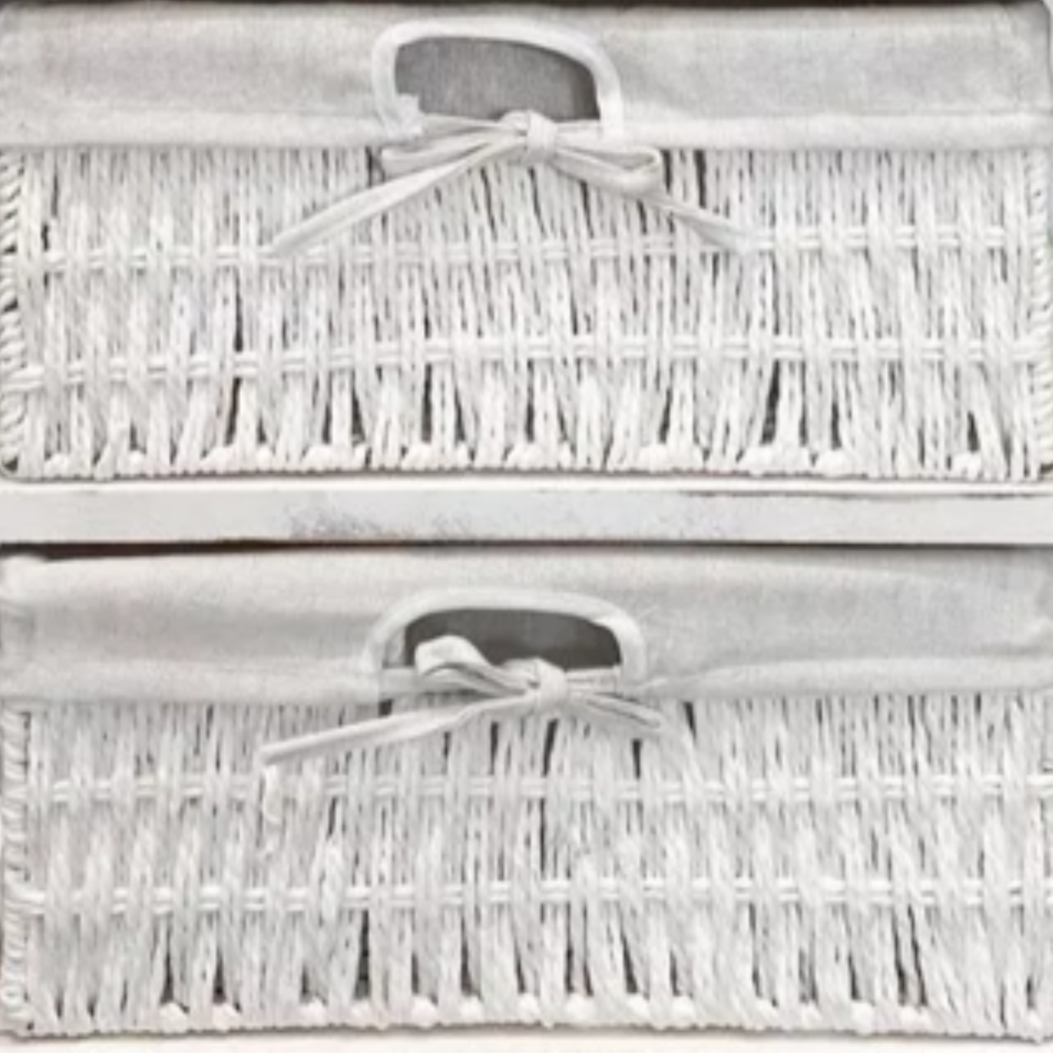 CAJONERA COMODA VIVANCO 4 CAJONES TELA BLANCO-4