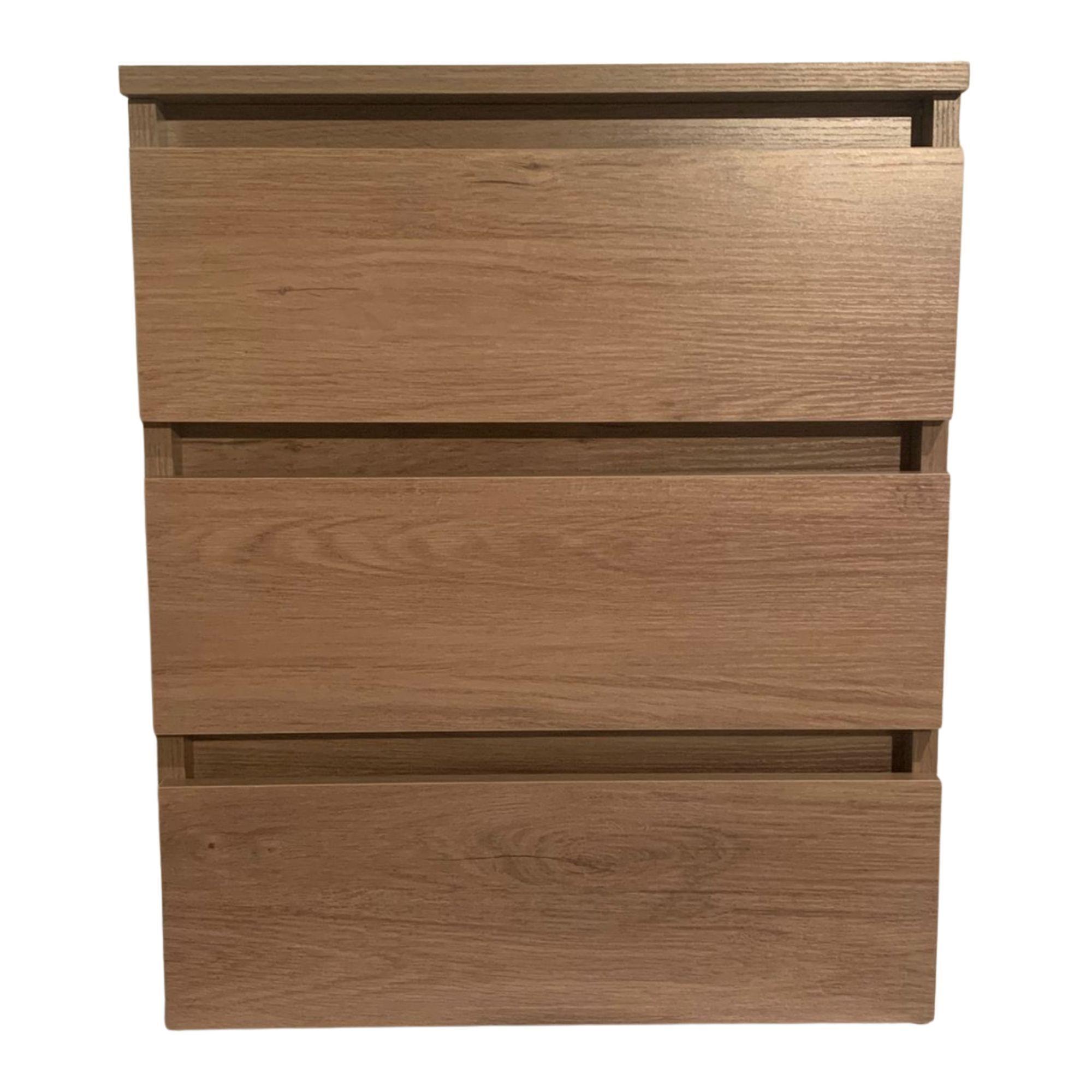SET 2 VELADORES DORMITORIO CALVARI 3 CAJONES MADERA-4