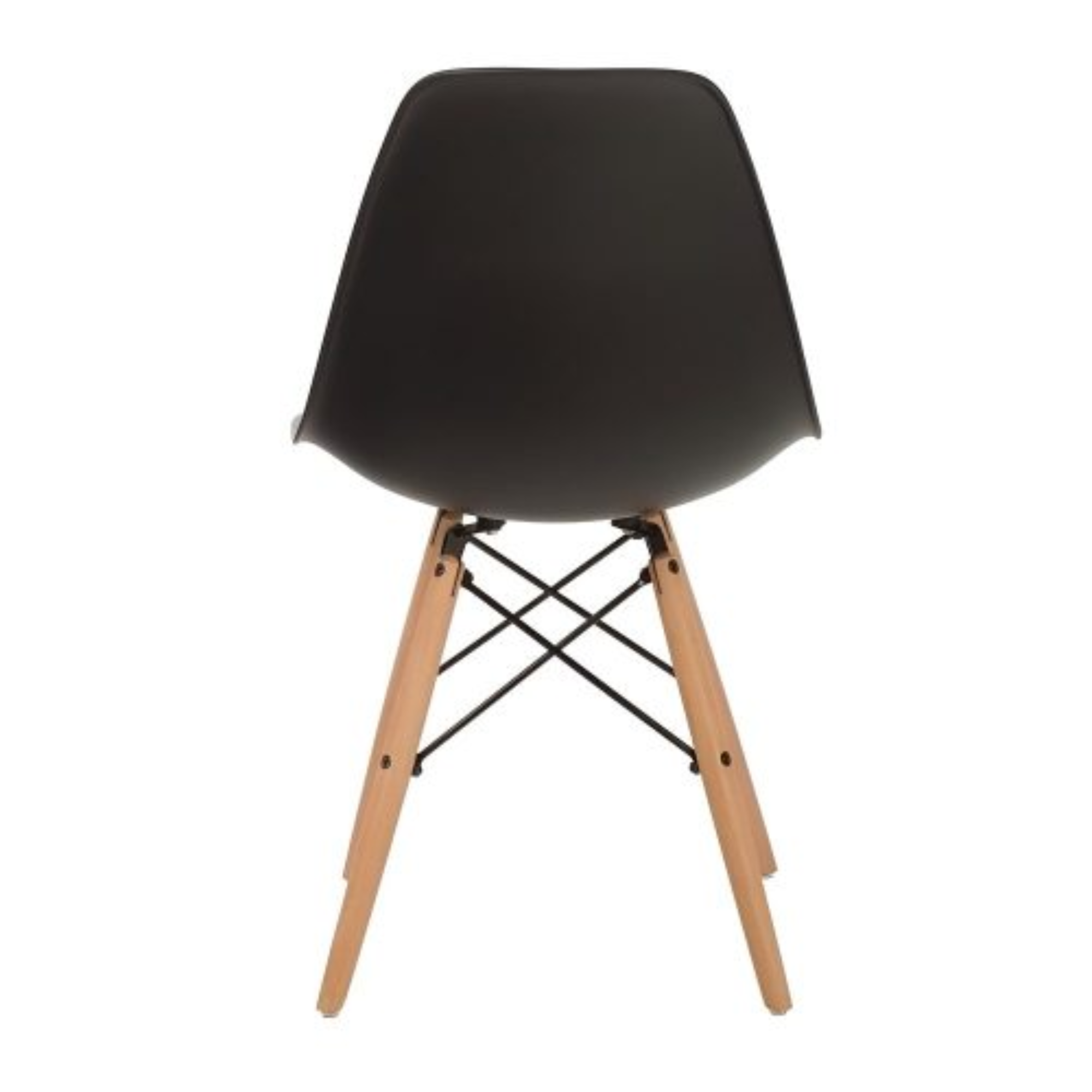 SET DE 4 SILLAS DE COMEDOR EAMES NEGRO-2
