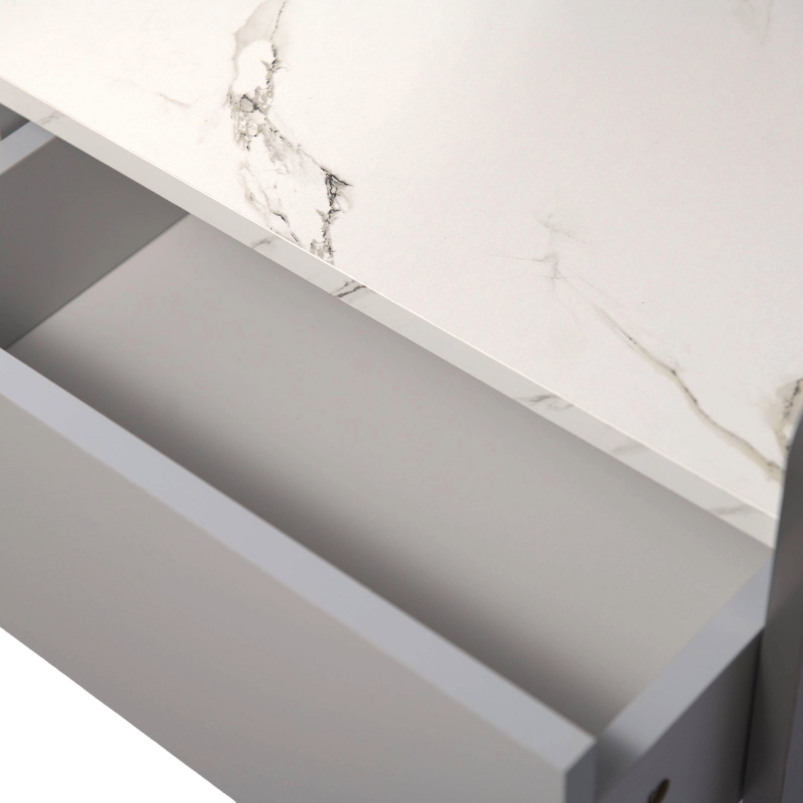 TOCADOR MAQUILLAJE MADERA + ESPEJO LUZ LED ELOISA-5