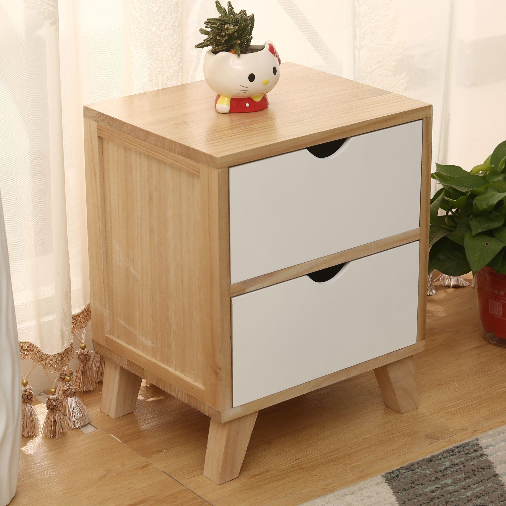 CAJONERA COMODA EUROPA 2 CAJONES MADERA-5