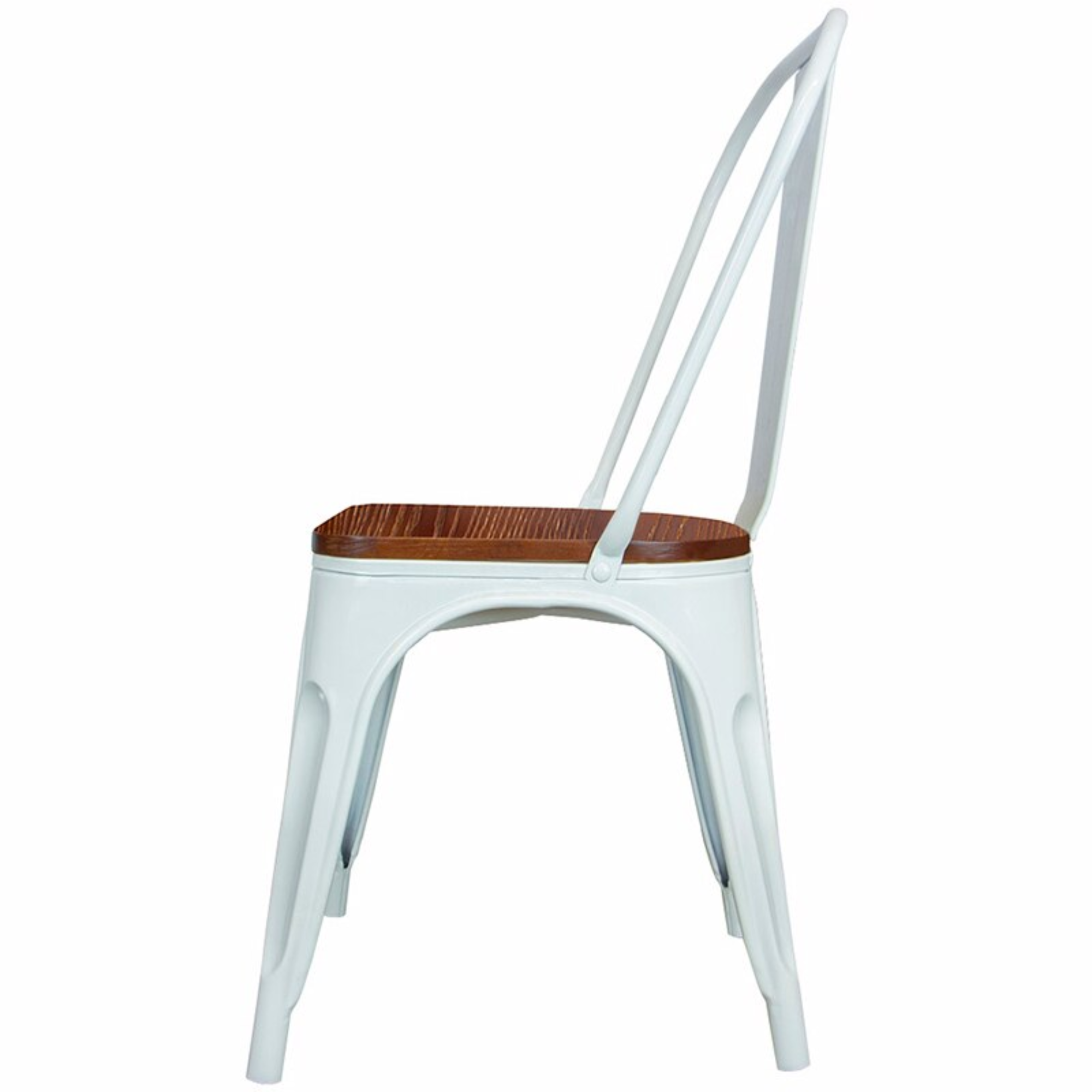 SILLA DE COMEDOR MADERA METAL TOLIX BLANCO-2