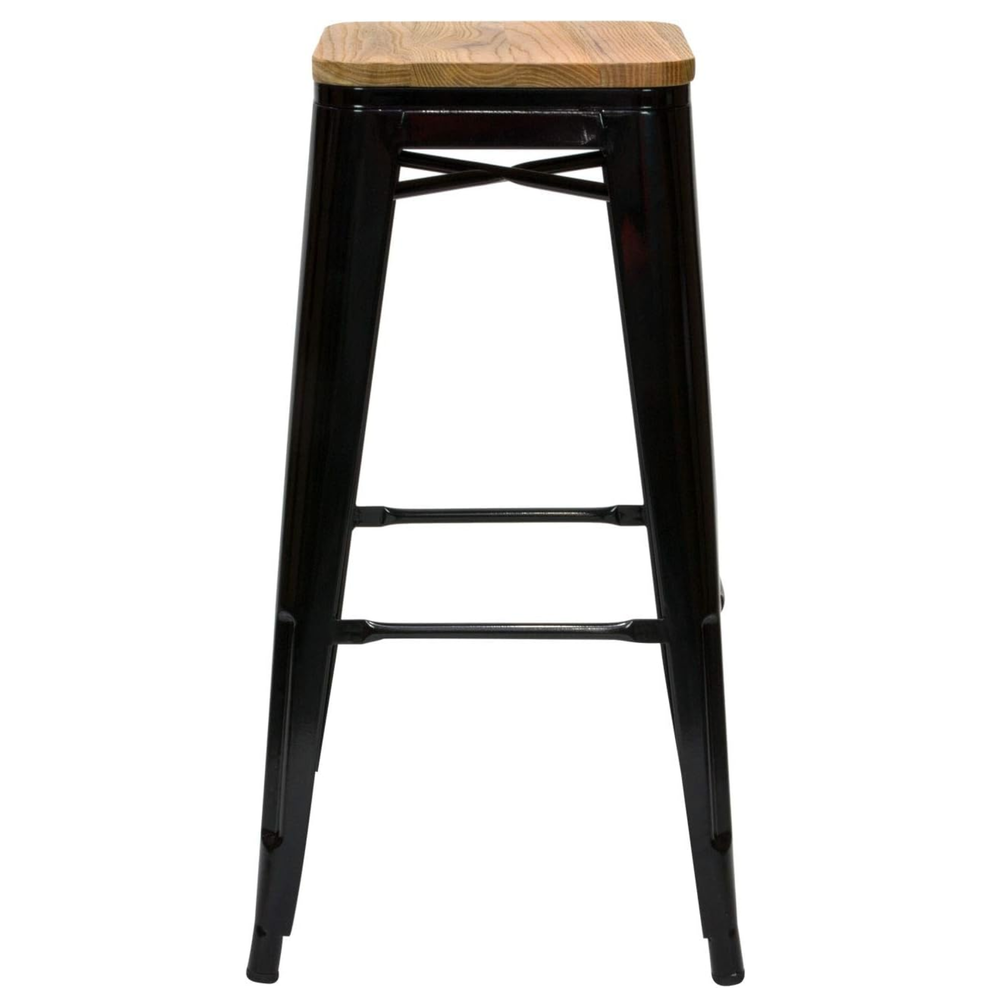 SET DE 4 PISOS DE BAR VERONA MADERA NEGRO-4