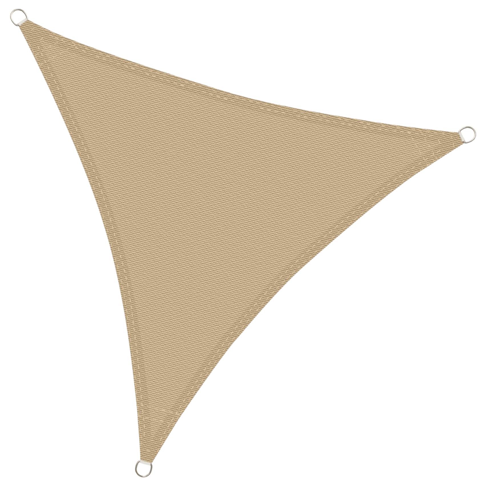 TOLDO VELA QUITASOL TRIANGULAR 5x5x5 MT HDPE BEIGE-0