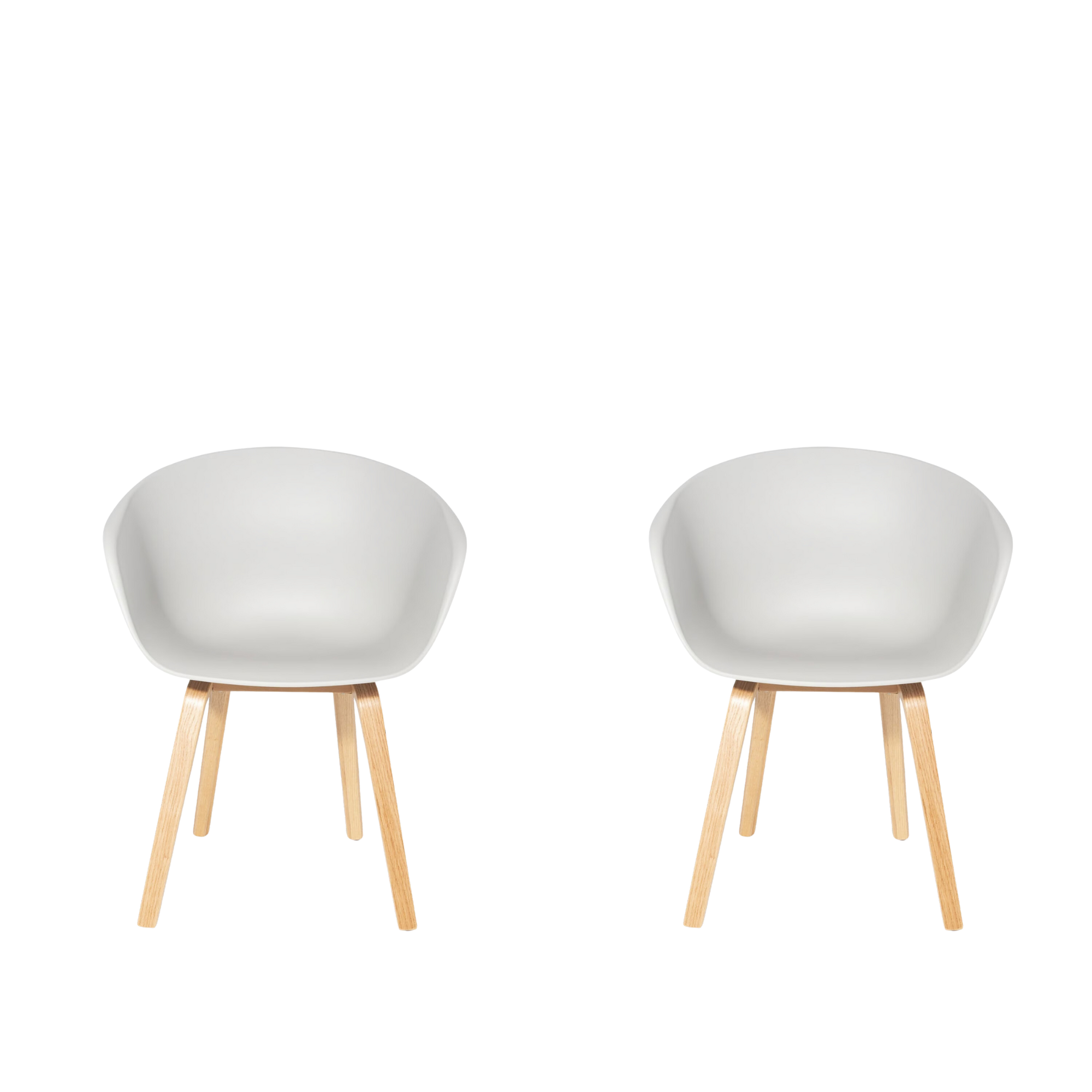 SET DE 2 SILLAS DE COMEDOR NAPOLES BLANCO-0
