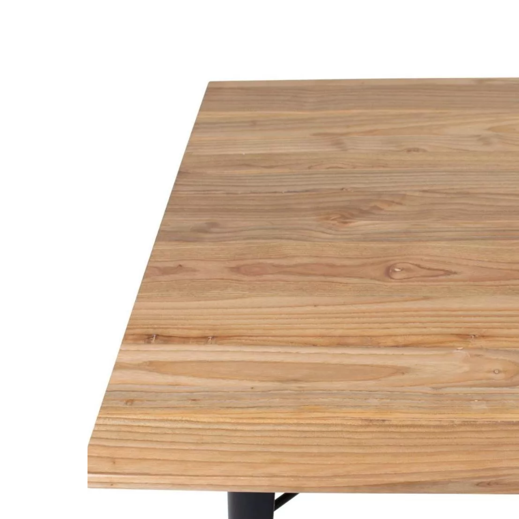 MESA COMEDOR CUADRADA MADERA TOLIX NEGRA-3
