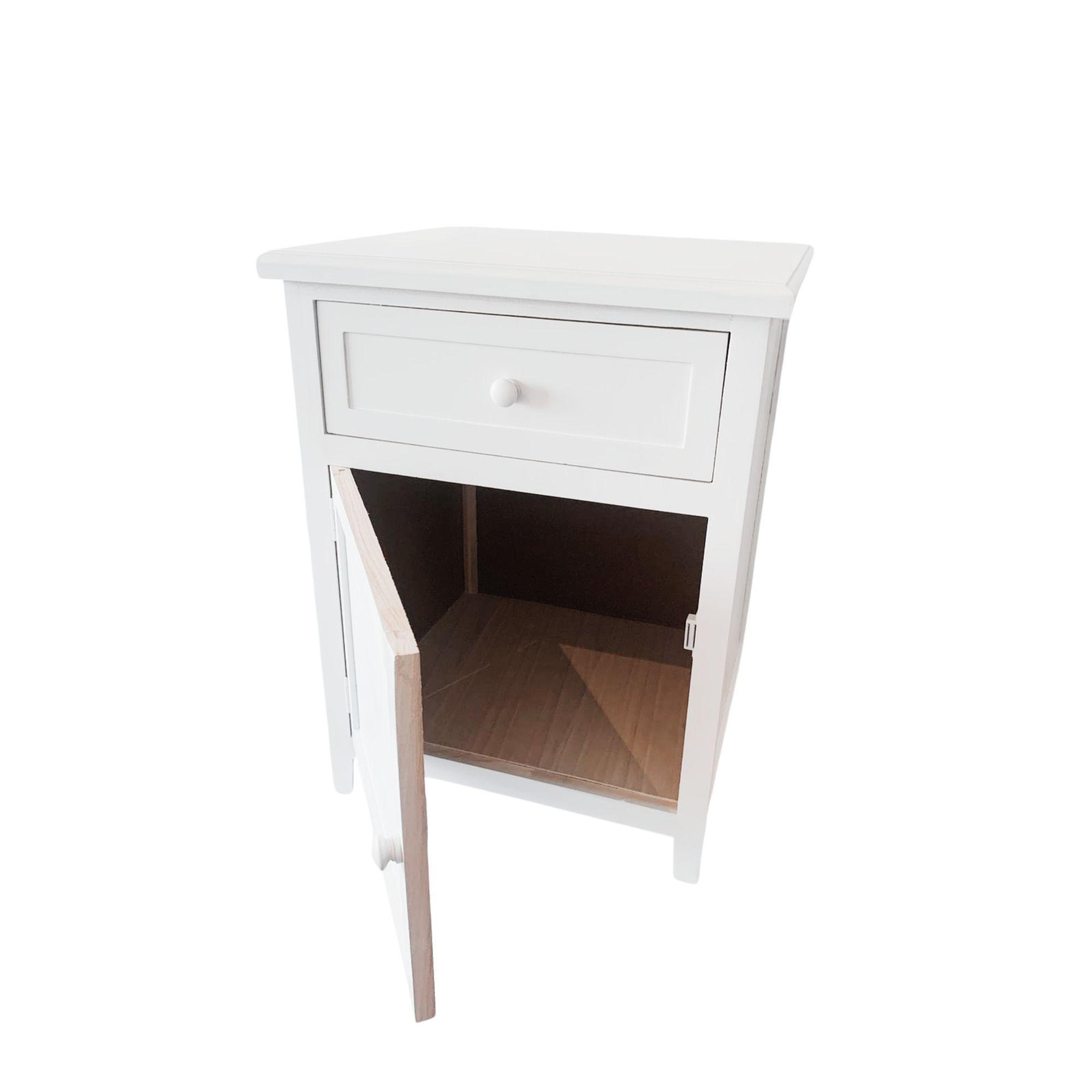 VELADOR DORMITORIO RECCO CAJON PUERTA IZQUIERDO BLANCO-3