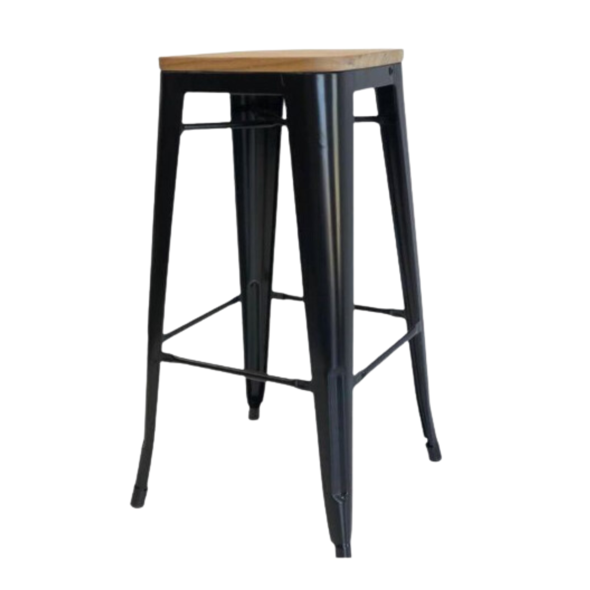 SET DE 2 PISOS DE BAR VERONA MADERA NEGRO-3