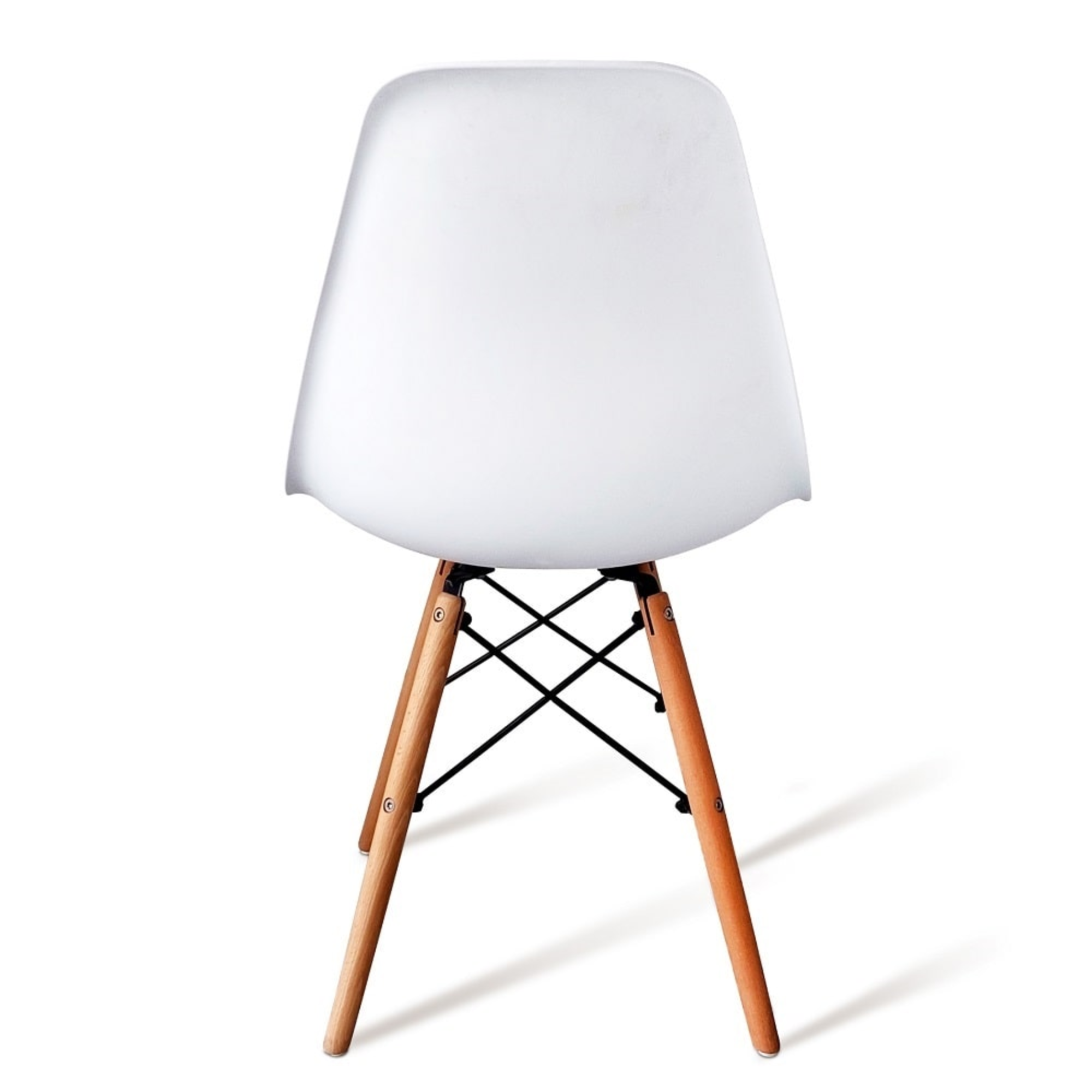 SET DE 4 SILLAS DE COMEDOR EAMES BLANCA-3