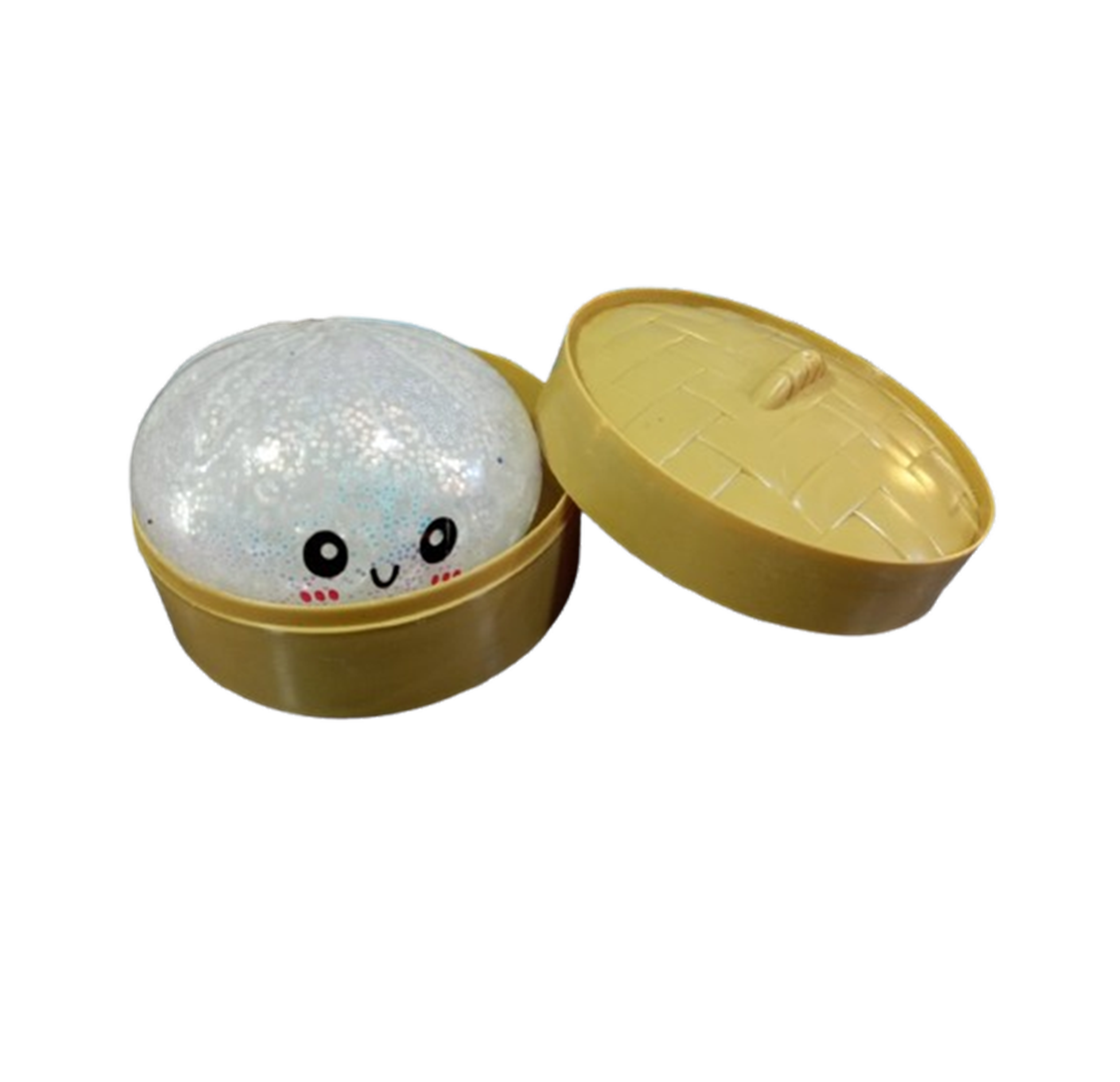 Juguete squishy Dumpling brillante antiestrés 8.5cm-2