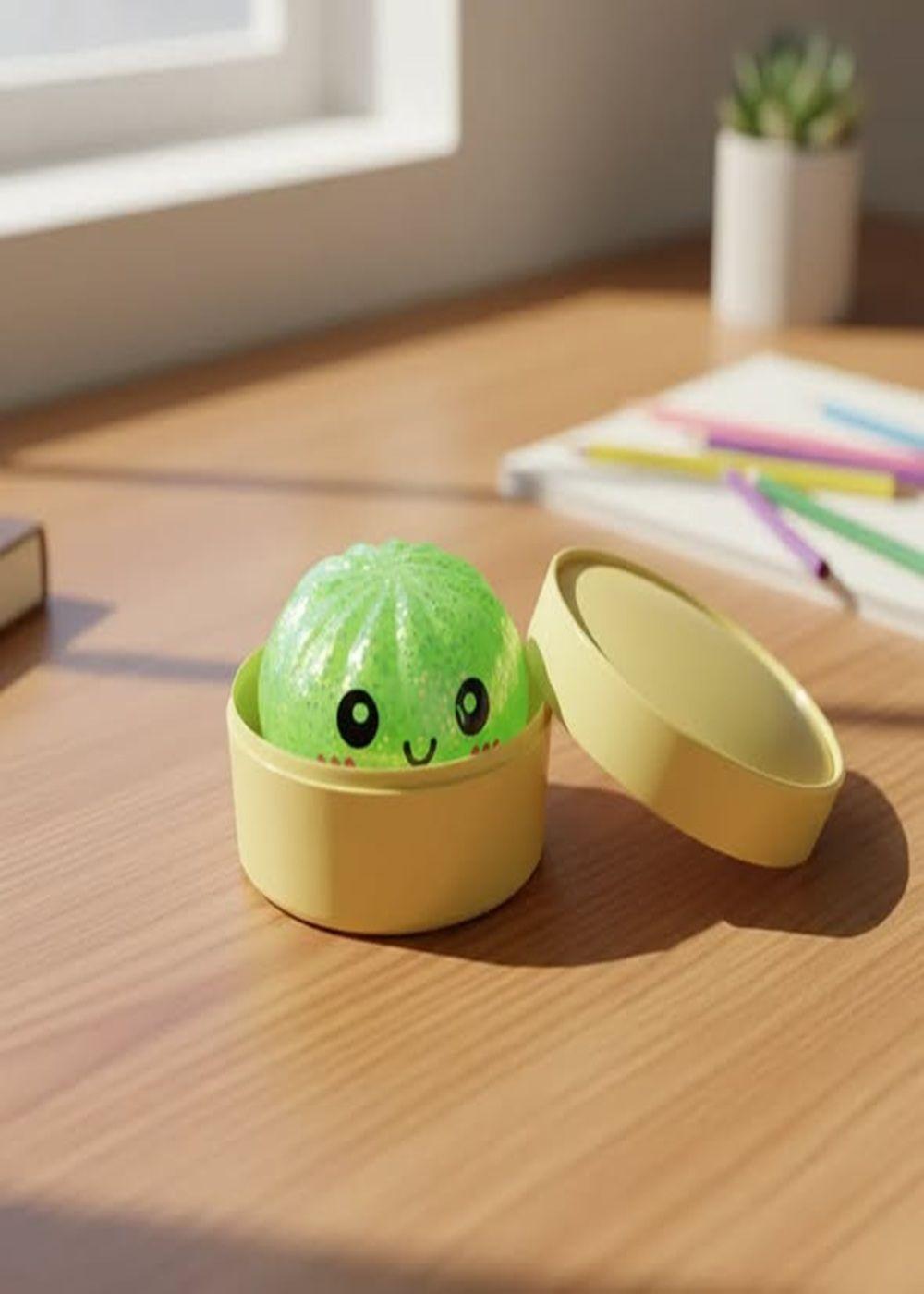 Juguete squishy Dumpling brillante antiestrés 5cm.-0