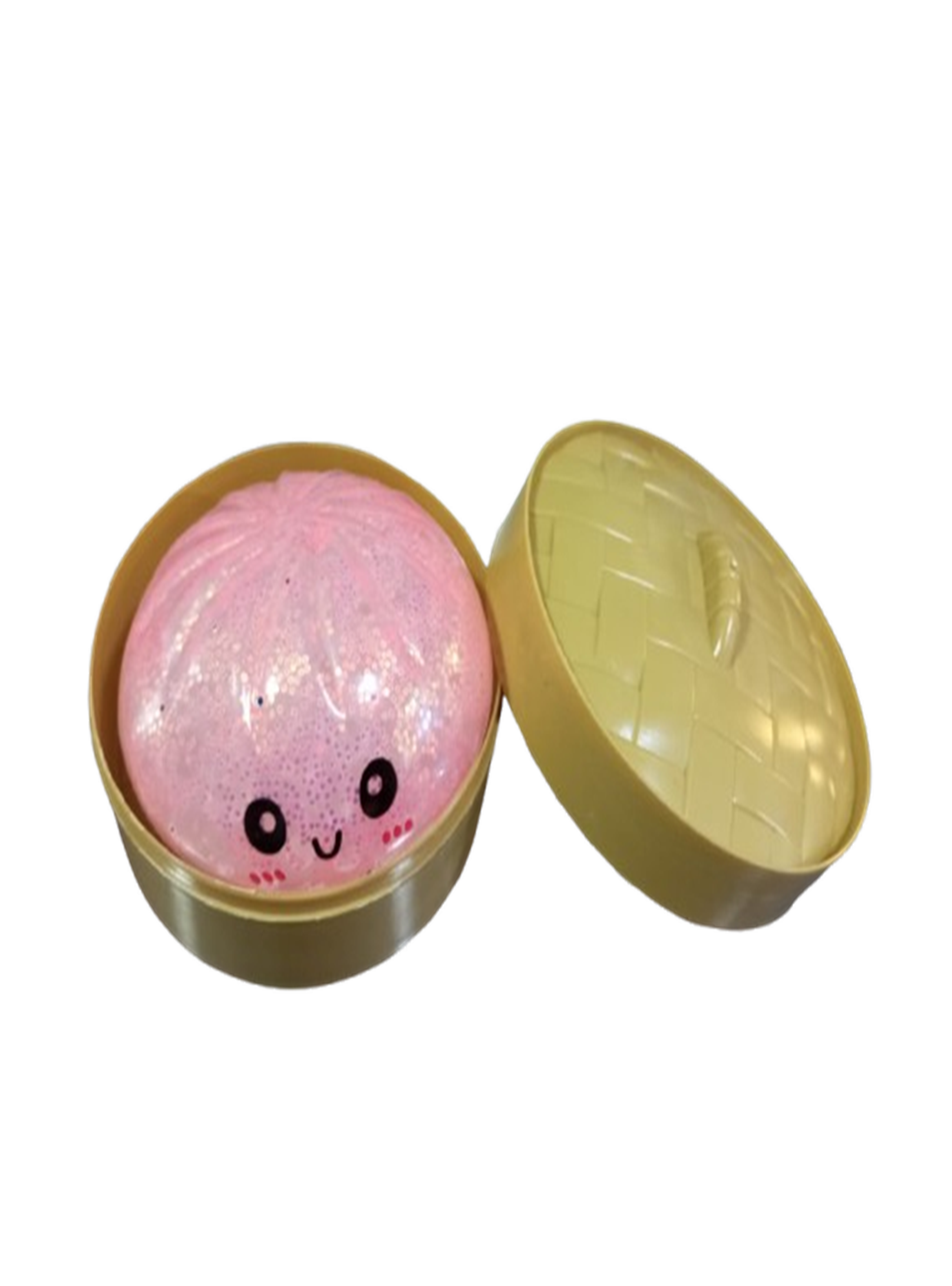 Juguete squishy Dumpling brillante antiestrés 8.5cm-2