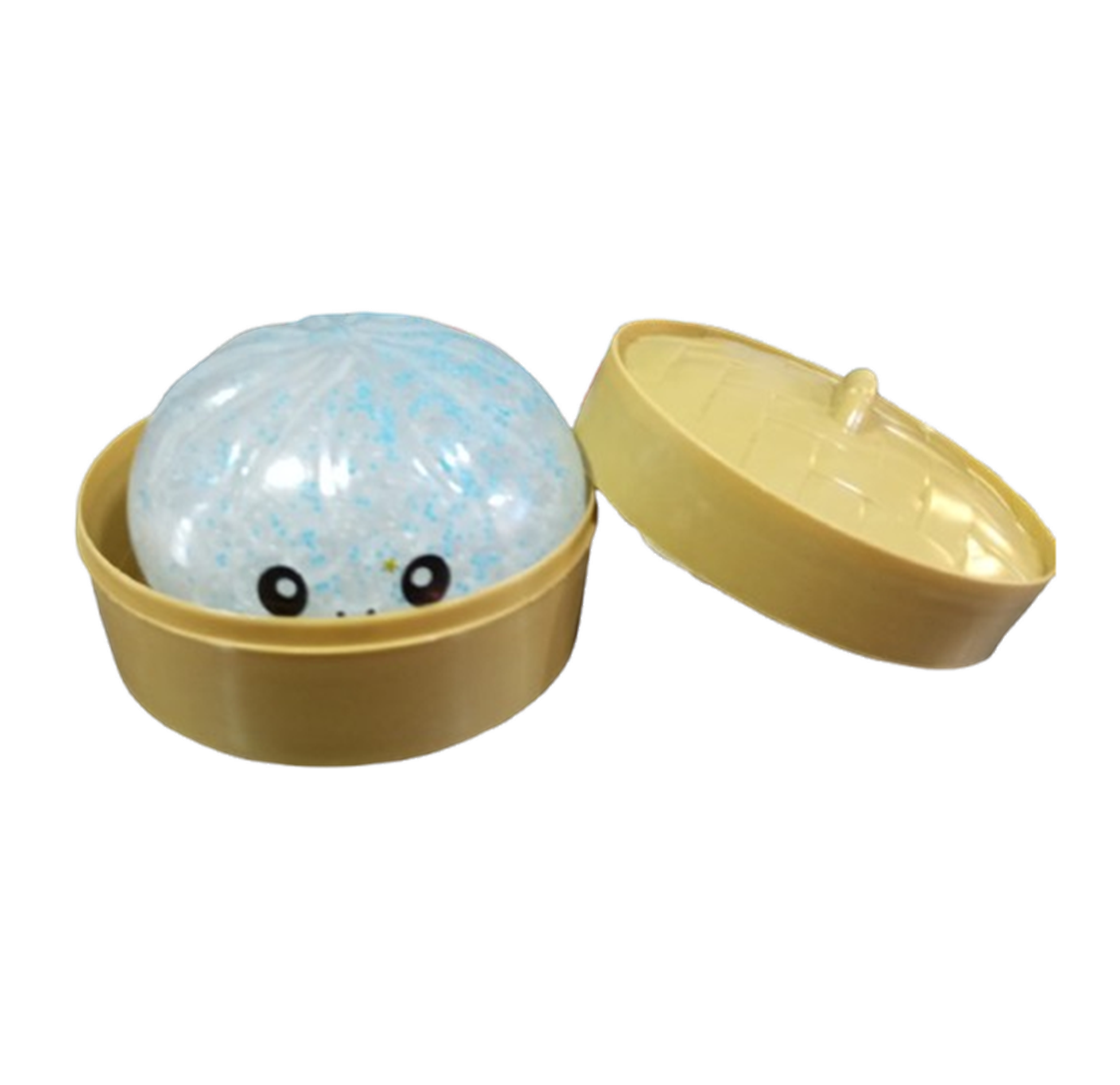 Juguete squishy Dumpling brillante antiestrés 8.5cm.-1