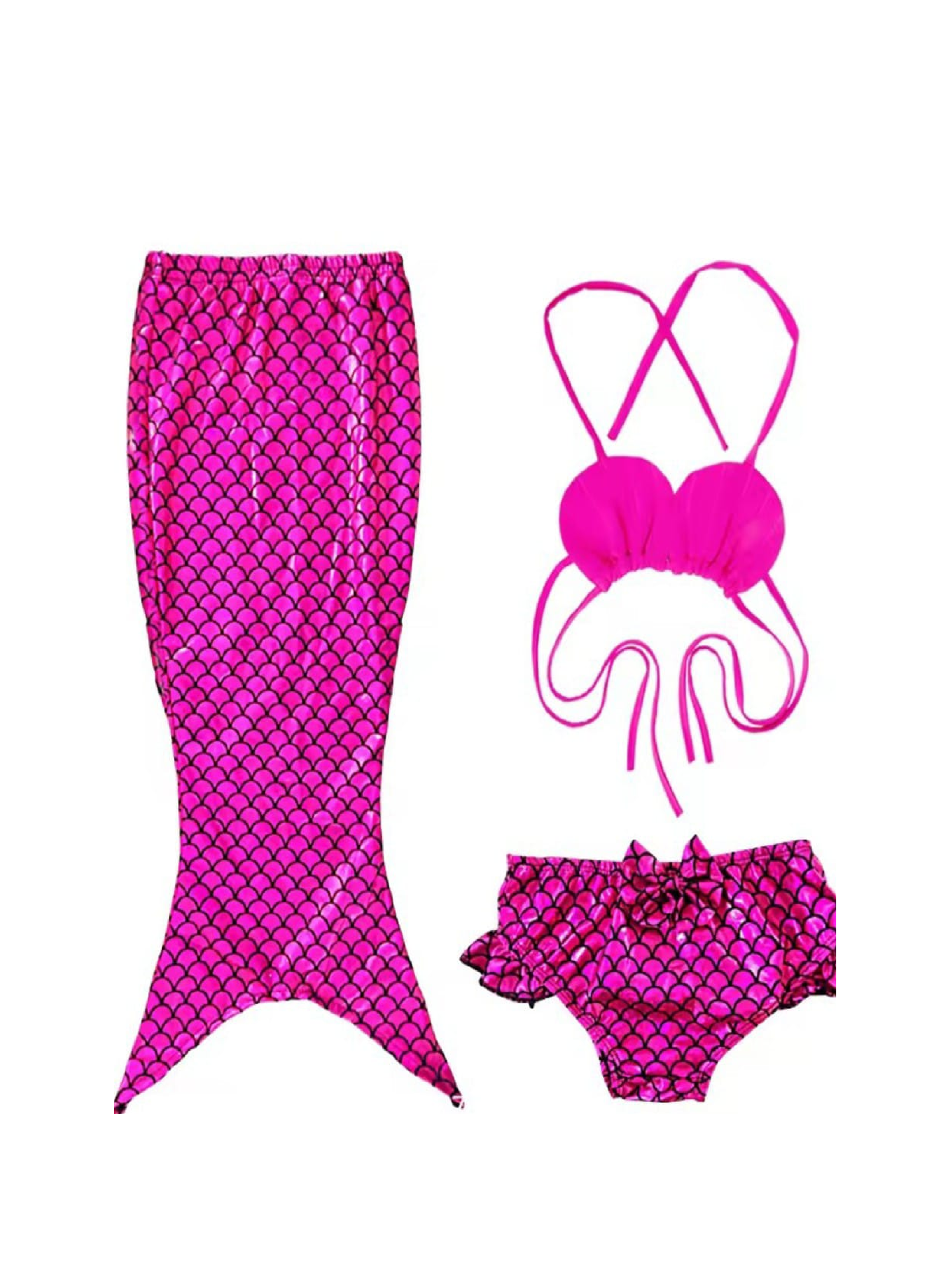 Set traje de baño para niña 5 a 6 años-0