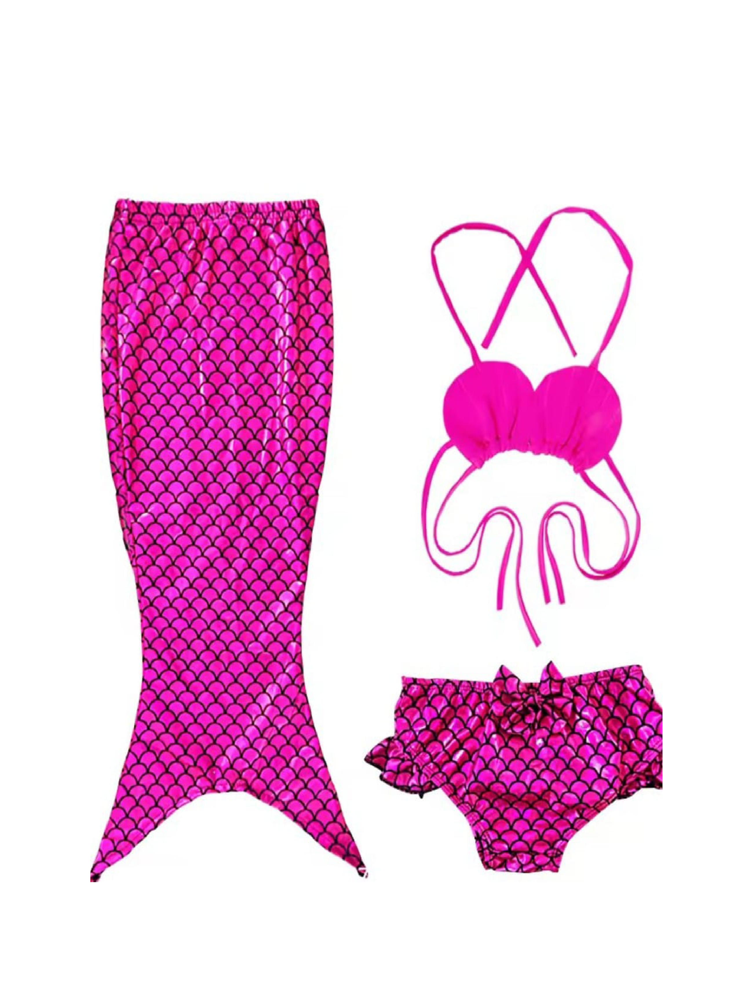 Set traje de baño para niña 5 a 6 años-1
