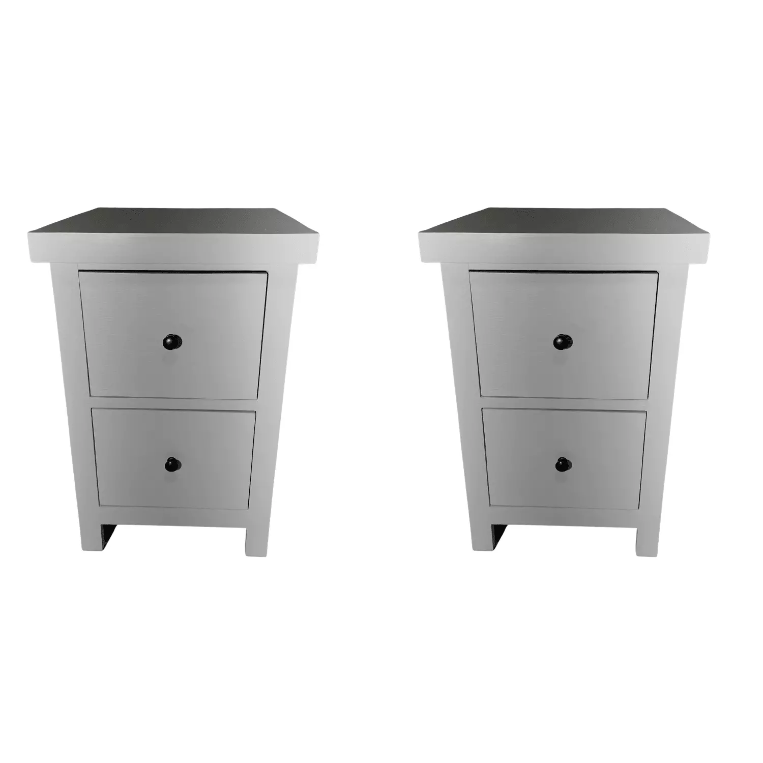 SET VELADORES DORMITORIO BARI 2 CAJON BLANCO RUSTICO-0