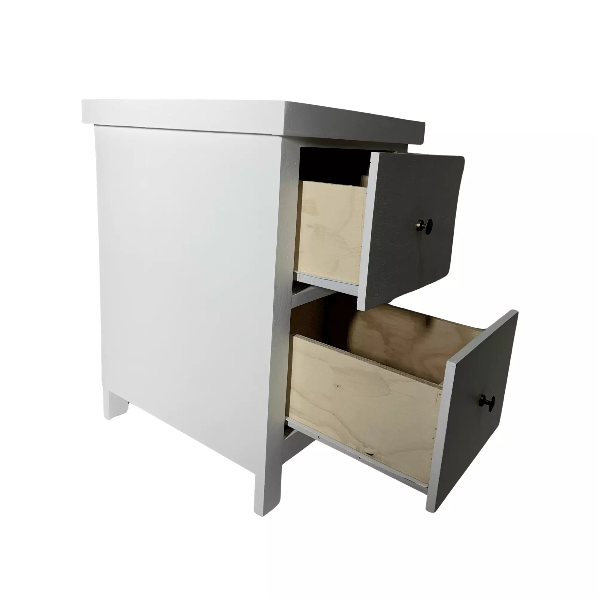 SET VELADORES DORMITORIO BARI 2 CAJON BLANCO RUSTICO-3