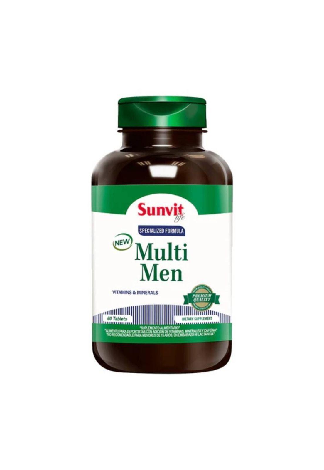 Multivitamínico Multi Men - Sunvit Life-0