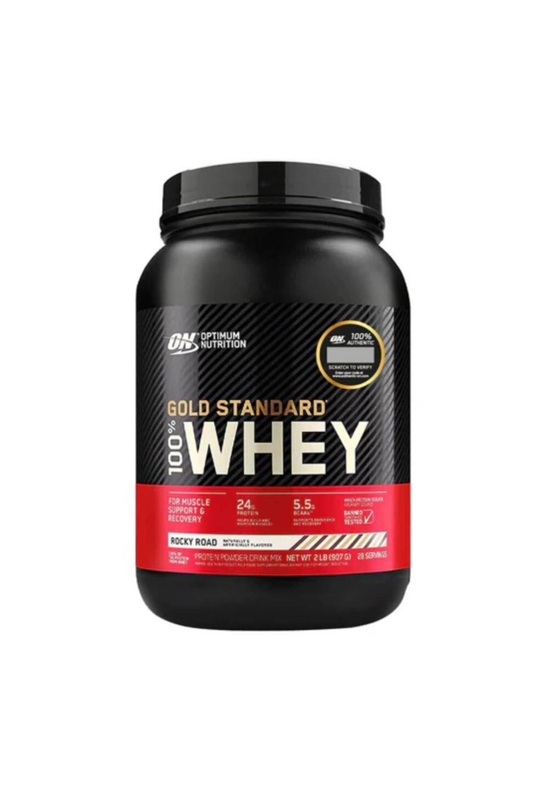 100% Whey Protein Gold Standard 2 lbs - Rocky Road (Chocolat-0