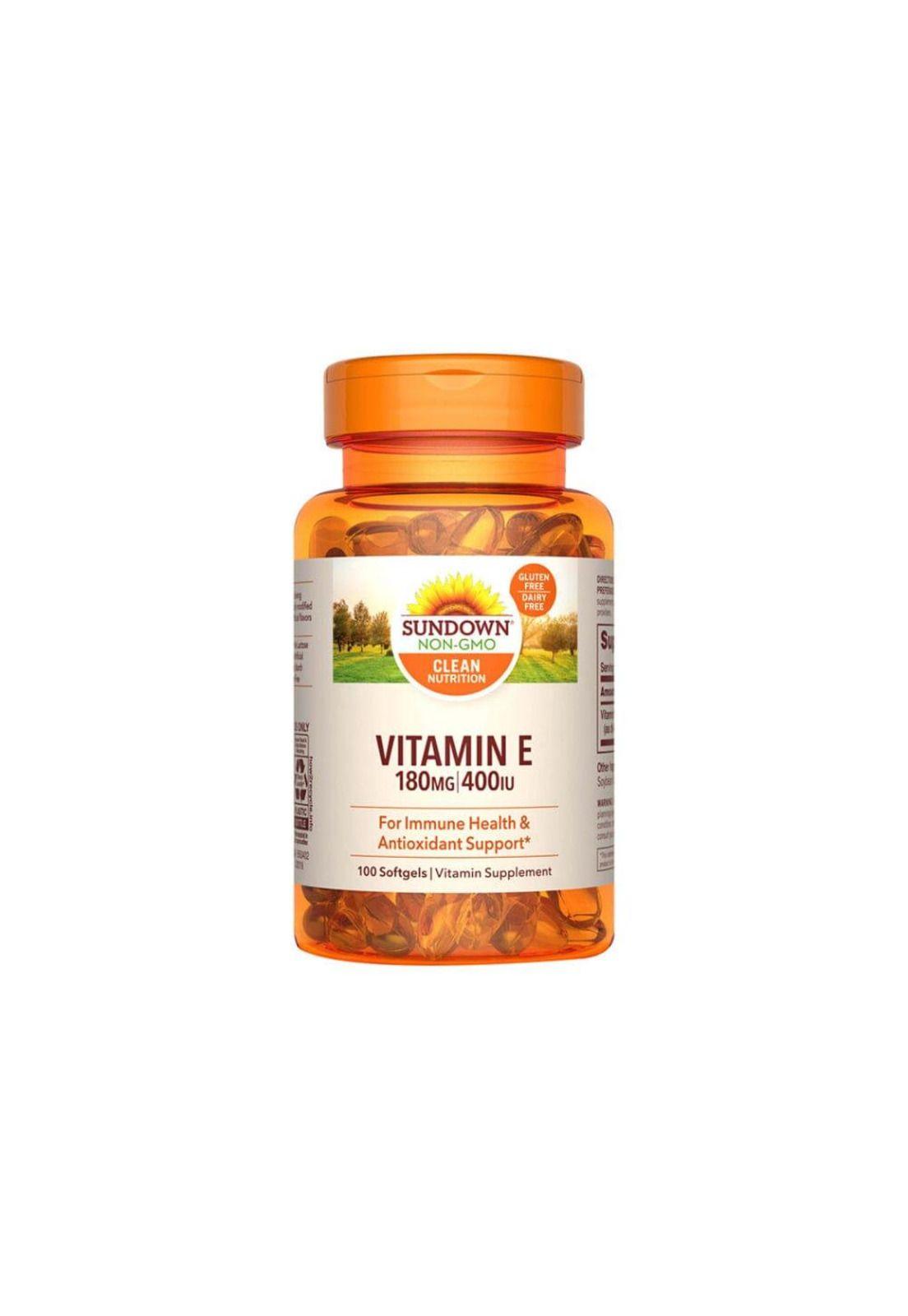 Vitamina E 400ui 100 softgels-0