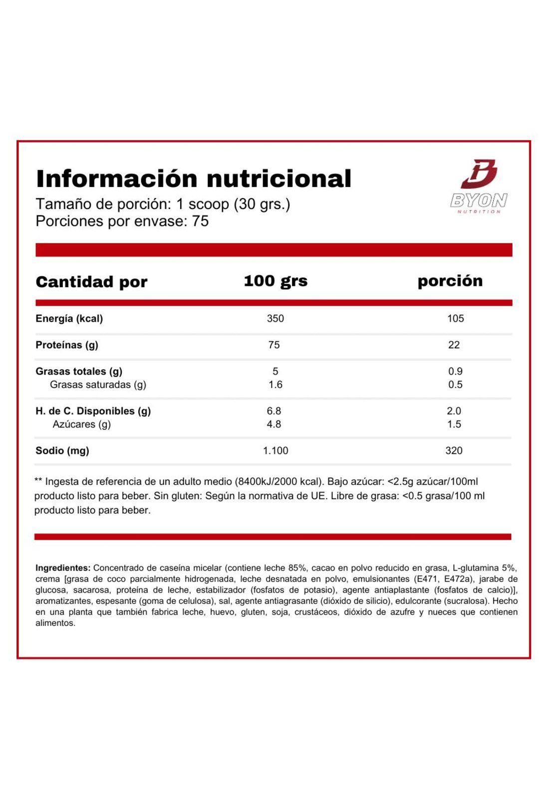 Caseina Micellar 5 lbs - Frutiilla-1