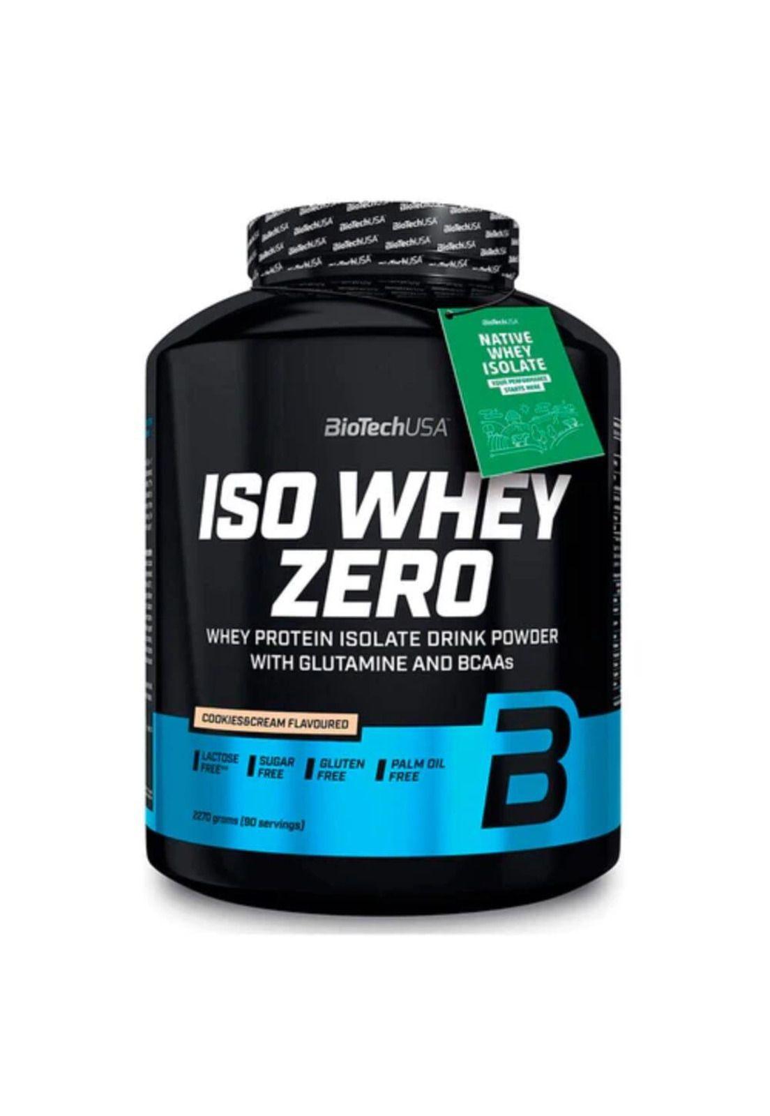 Iso Whey Zero 5 lbs Proteina Isolate - Cookies and Cream-0
