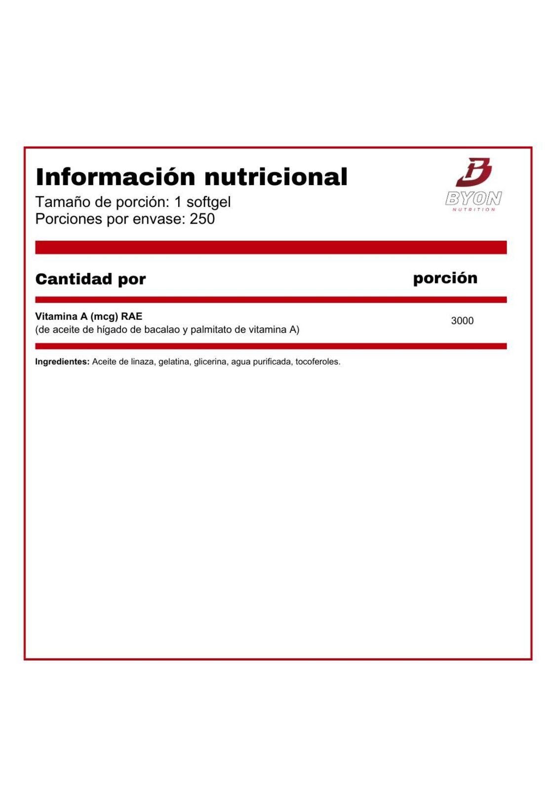 Vitamina A 10.000 ui 250 sofgels-1