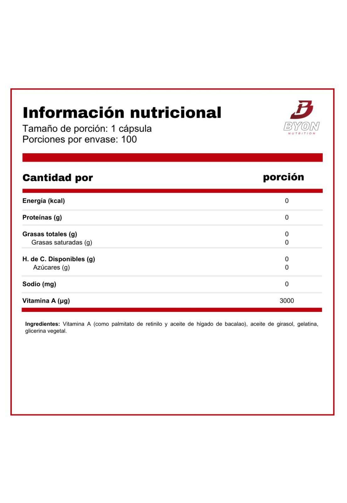 Vitamina A 10,000 IU 100 softgels-1
