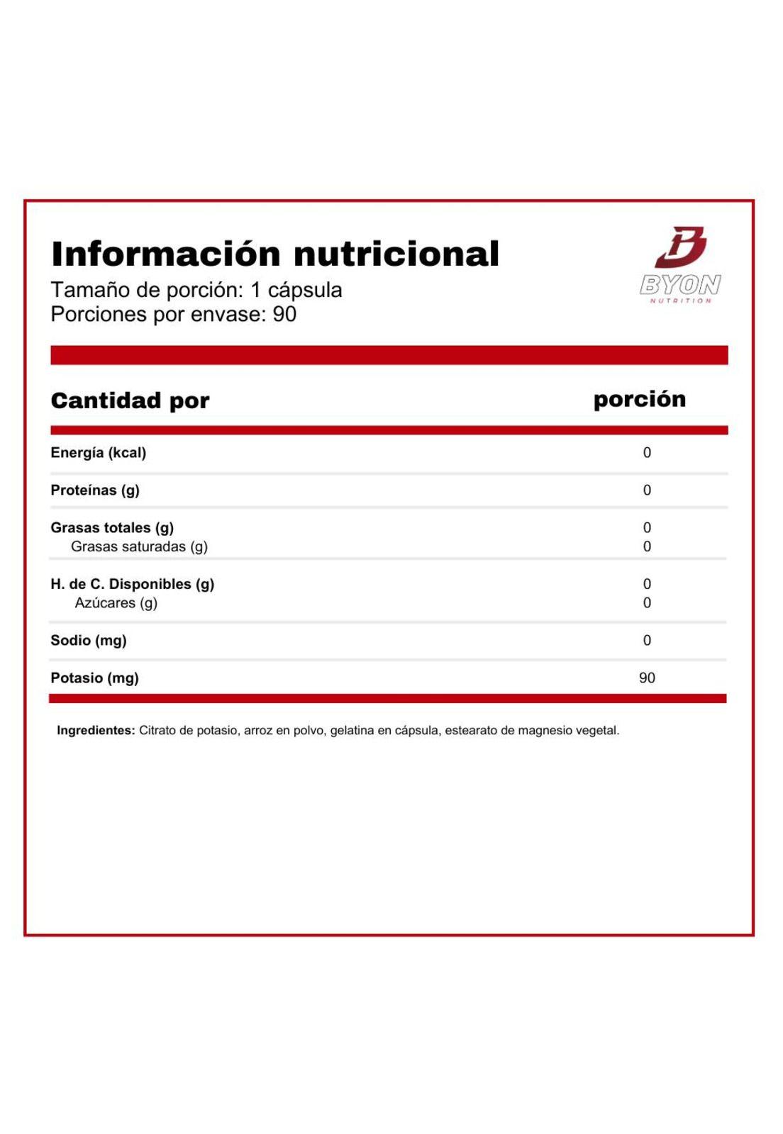 Citrato de potasio 275 mg 90 cápsulas-1