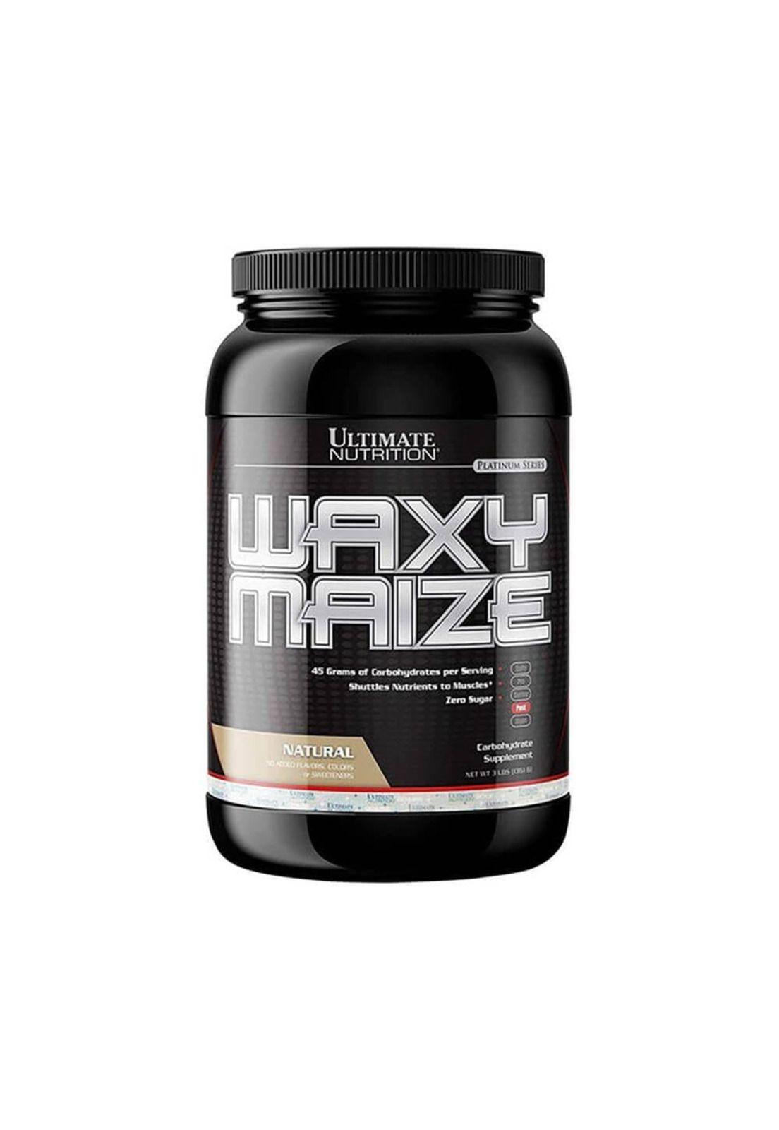 Waxy Maize 3 lbs Carbohidratos en Polvo - Ultimate nutrition-0