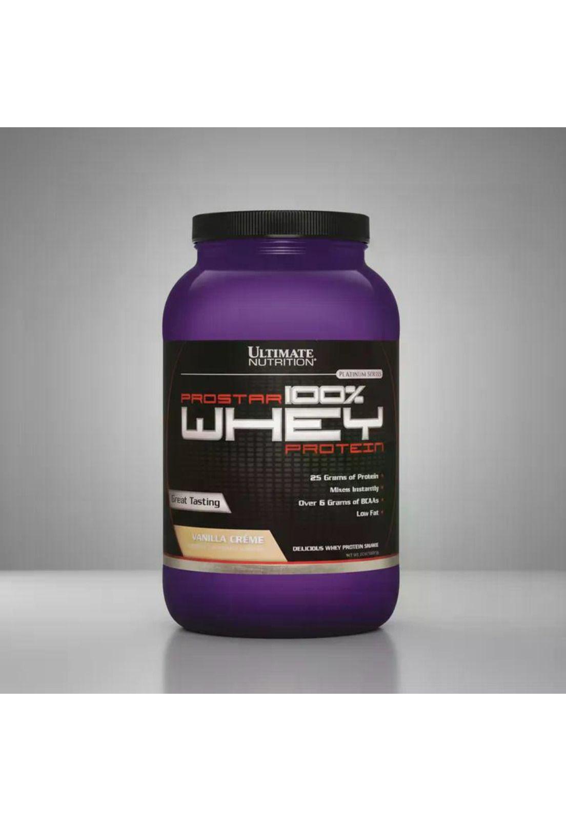 Prostar Whey Protein 2lbs Ultimate Nutrition - Vainilla Crea-3