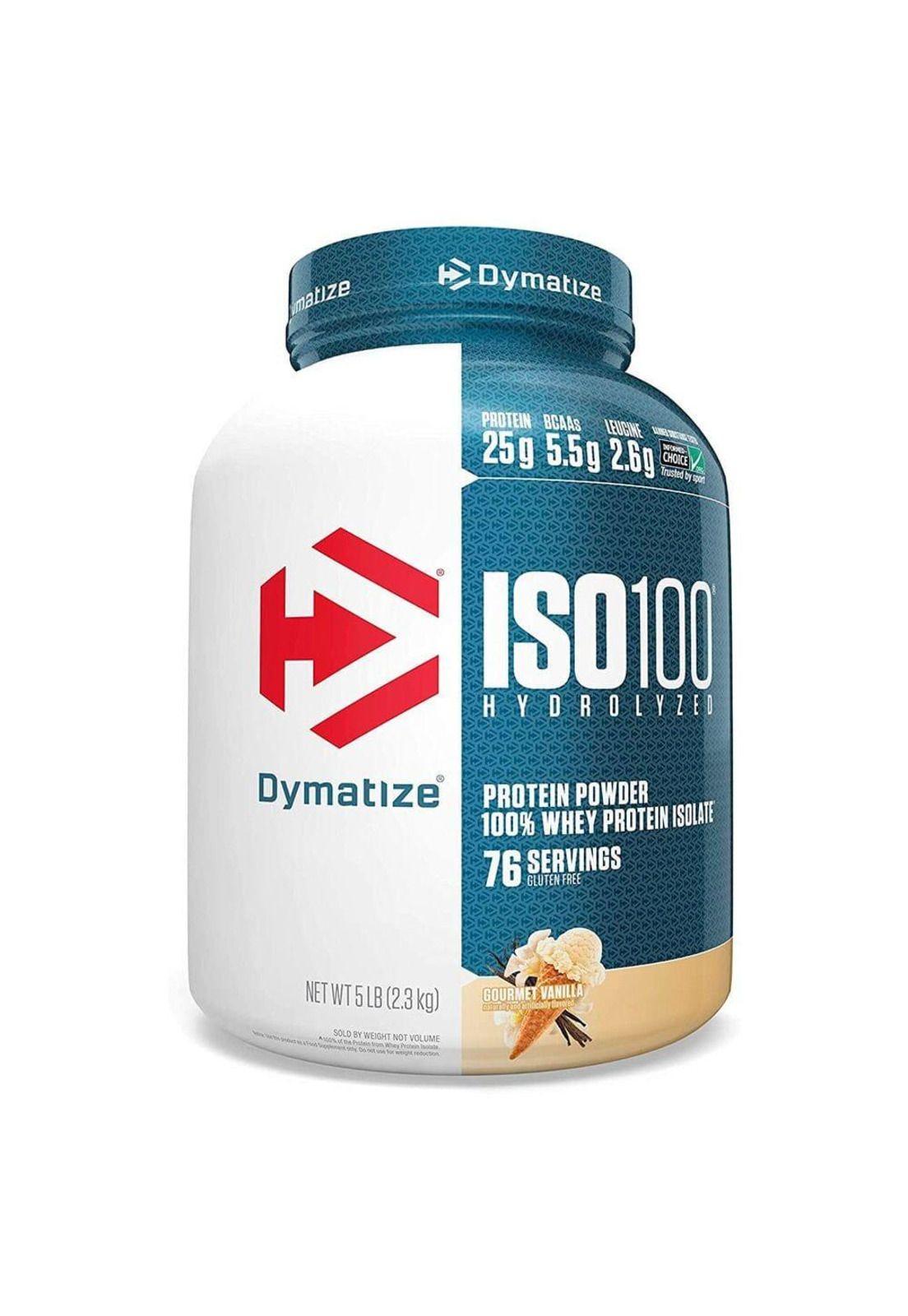 ISO 100 Dymatize Proteína Hidrolizada y Aislada - Vainilla G-0