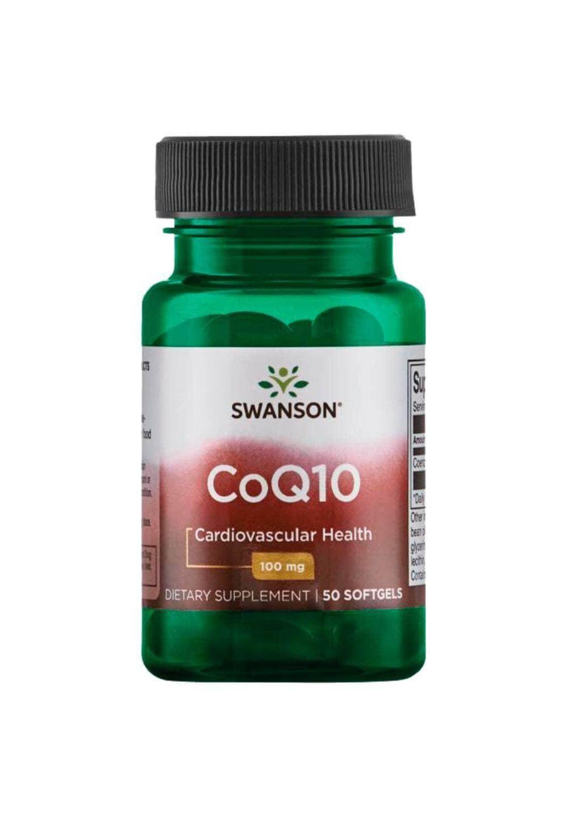 CoQ10 100mg 50 softgels-0
