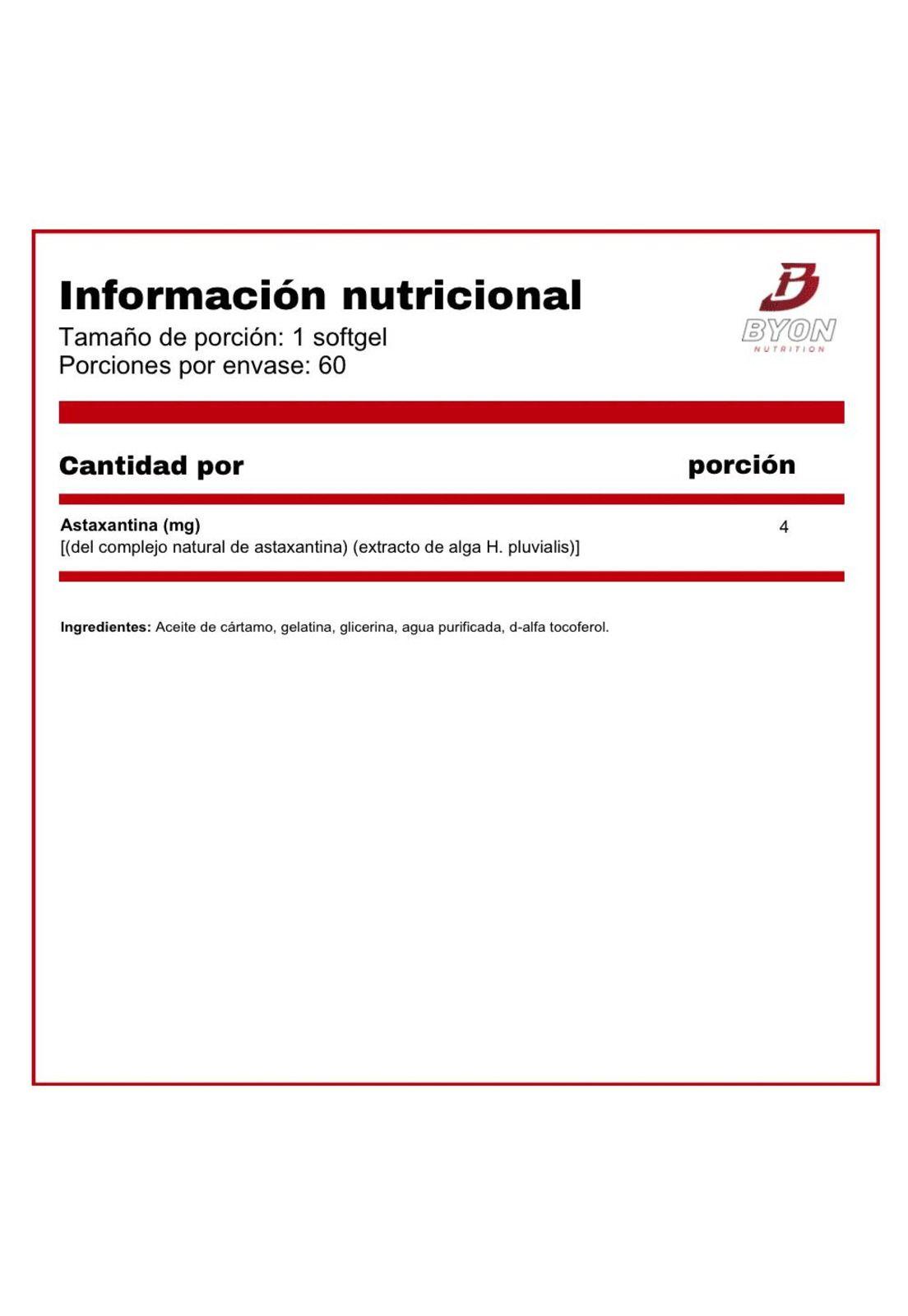 Astaxanthin 4 mg 60 softgels-1
