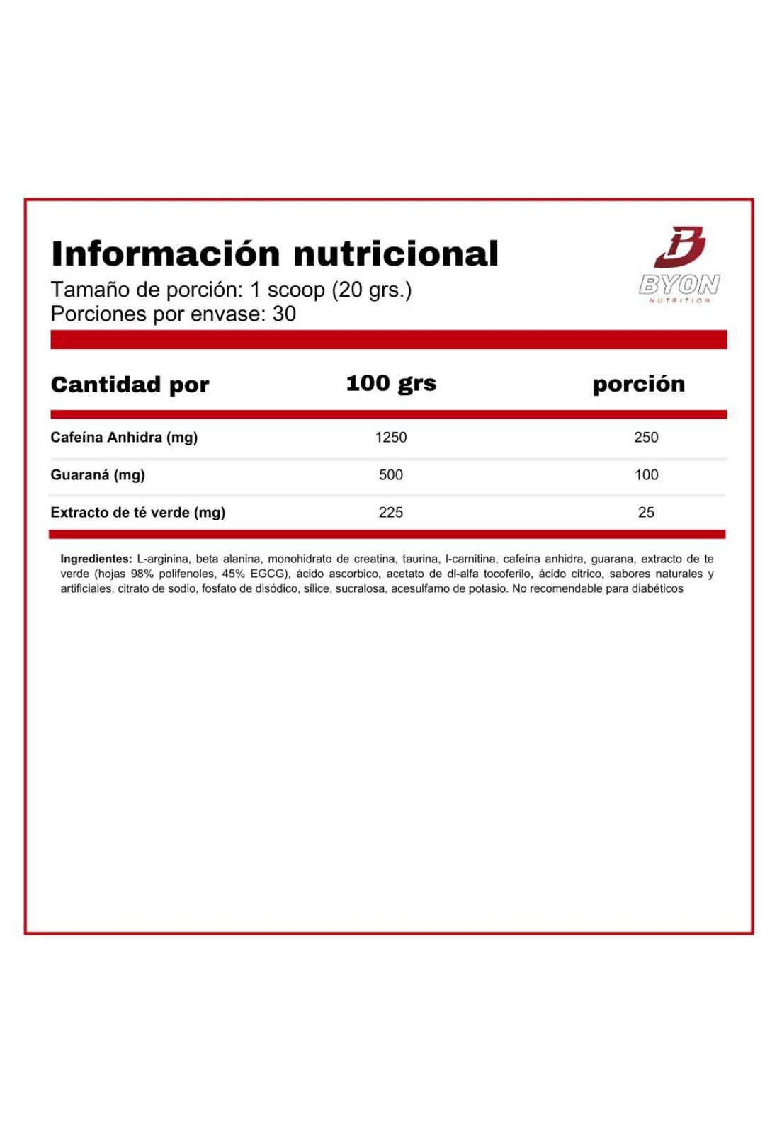 Total War Pre Entreno 30 servicios - Fruit Punch-2