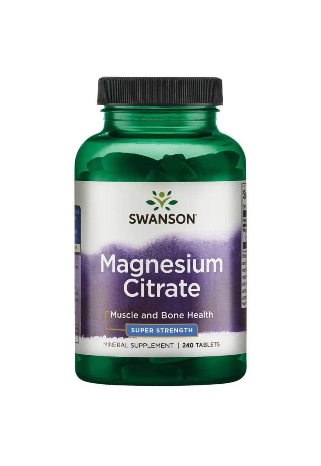 Magnesio Citrate 112.5 mg 240 tabletas-0