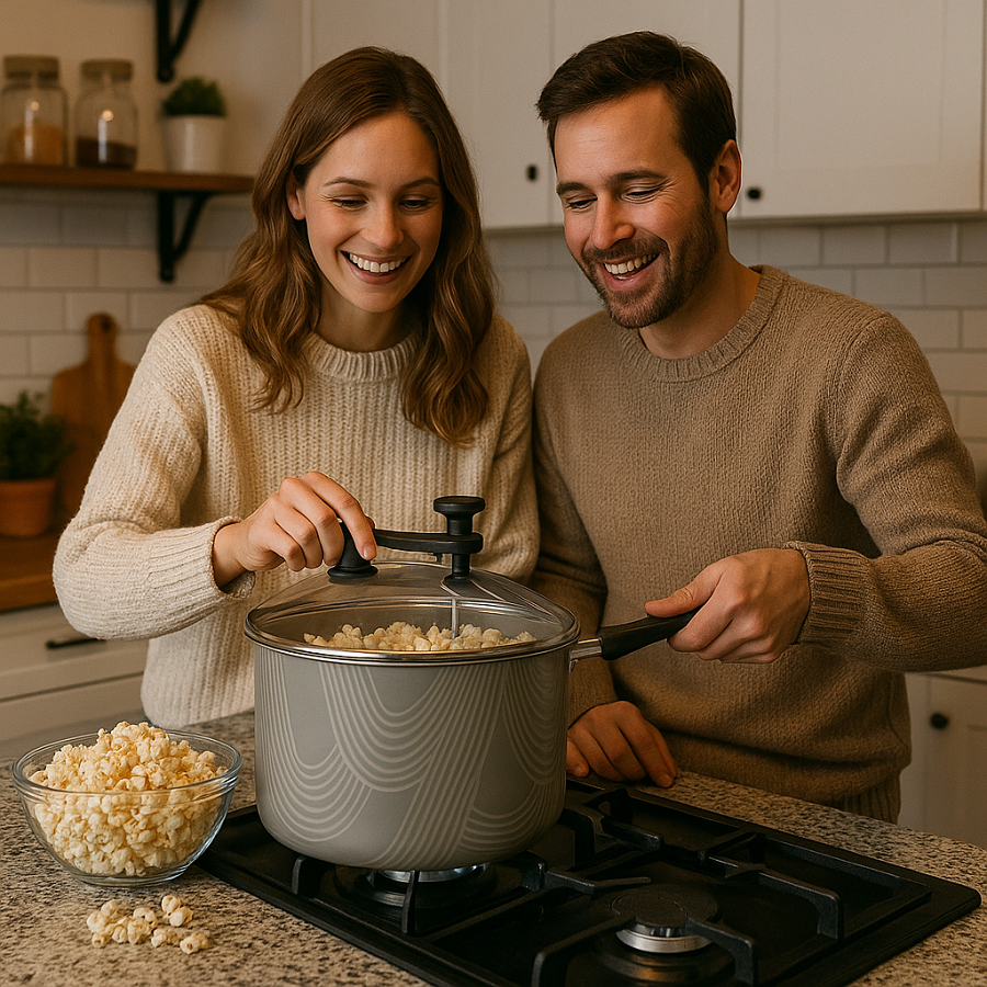 Olla Para Hacer Cabritas Palomitas De Maiz Incluye Regalos-2